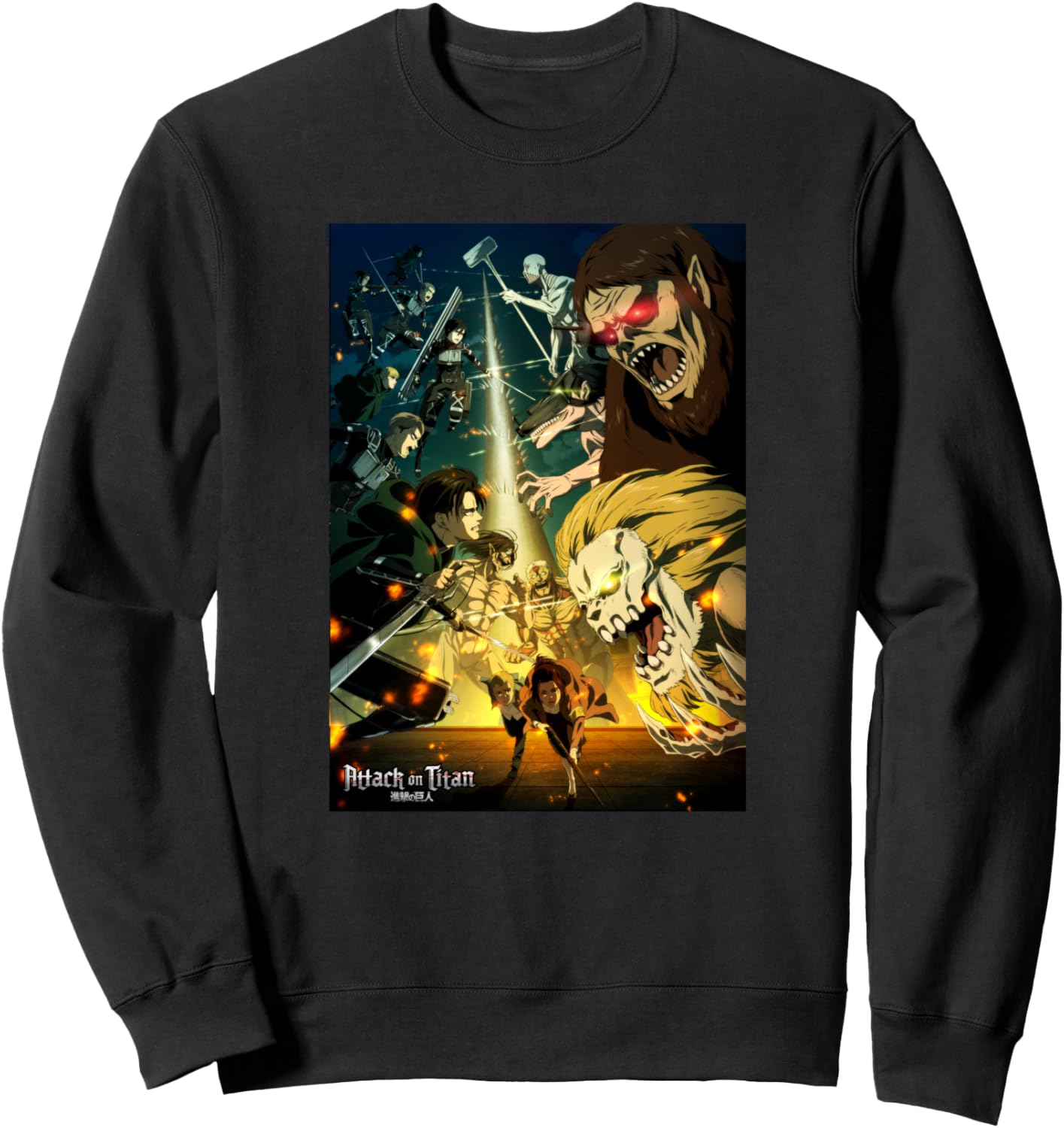 Attack on Titan Season 4 Final Season Poster Anime Sweatshirt