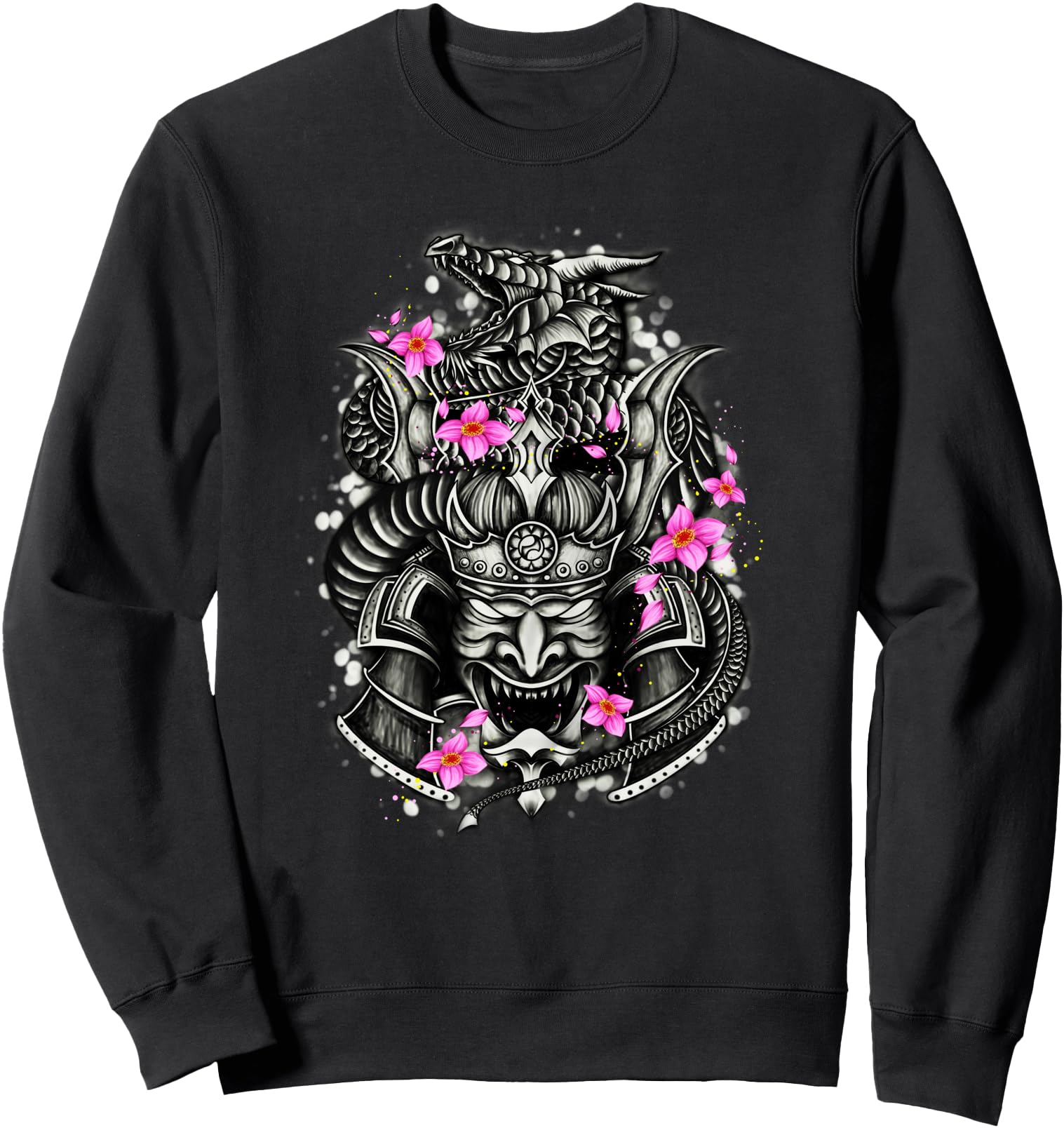 Samurai Mask Japanese Retro Gift Bushido Sweatshirt
