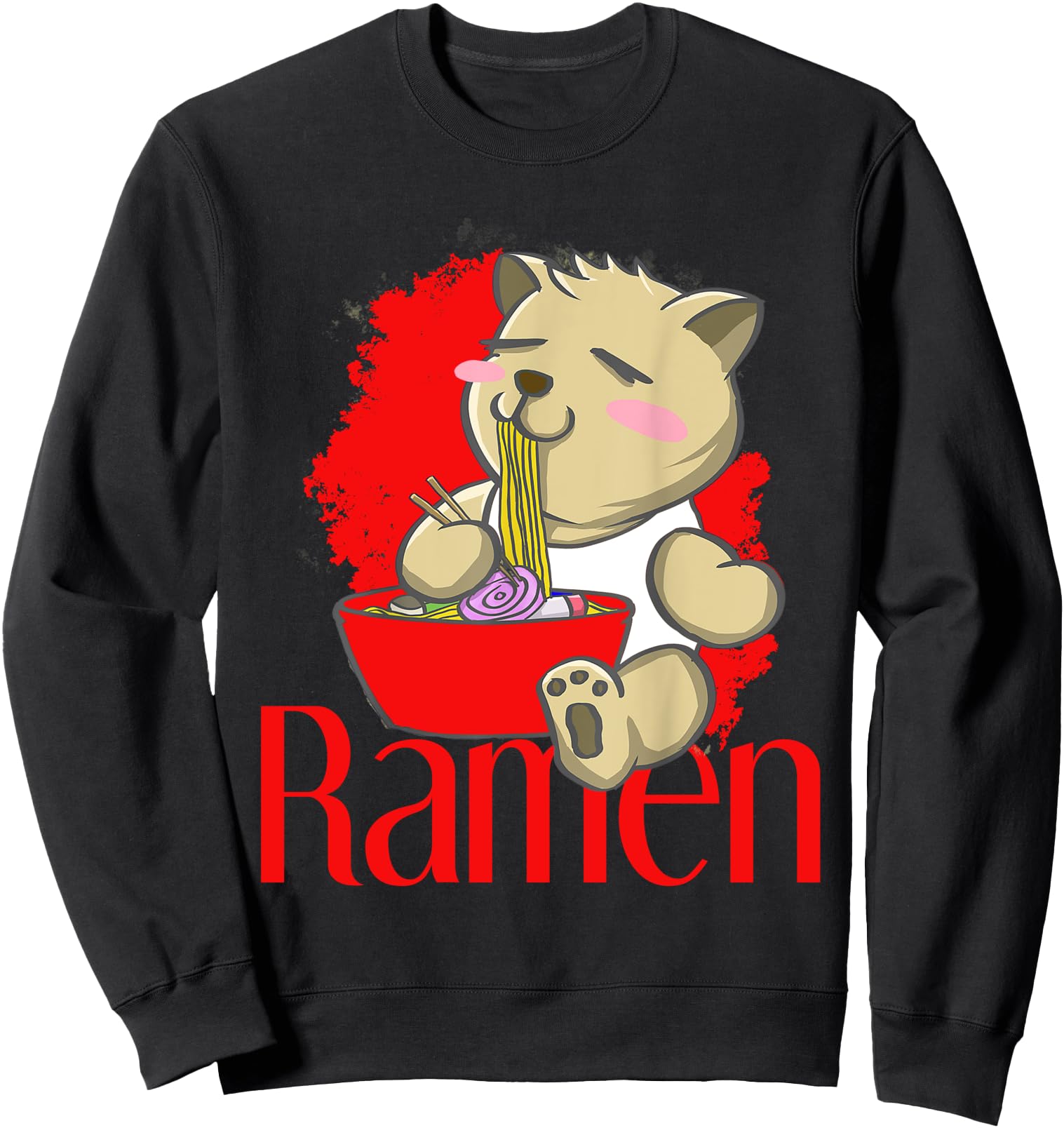 Kawaii Japanese Ramen Noodles Anime noodle Sweatshirt