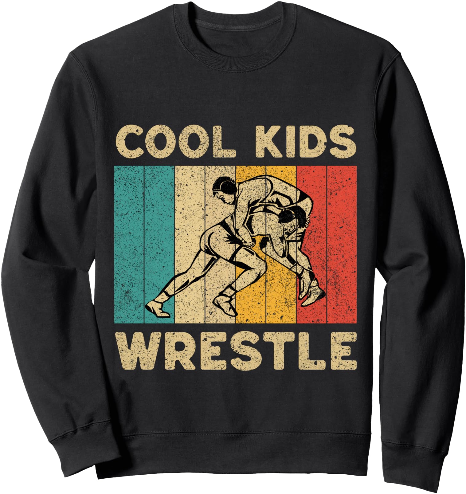 Cool Wrestle Vintage Wrestling Wrestler Sweatshirt