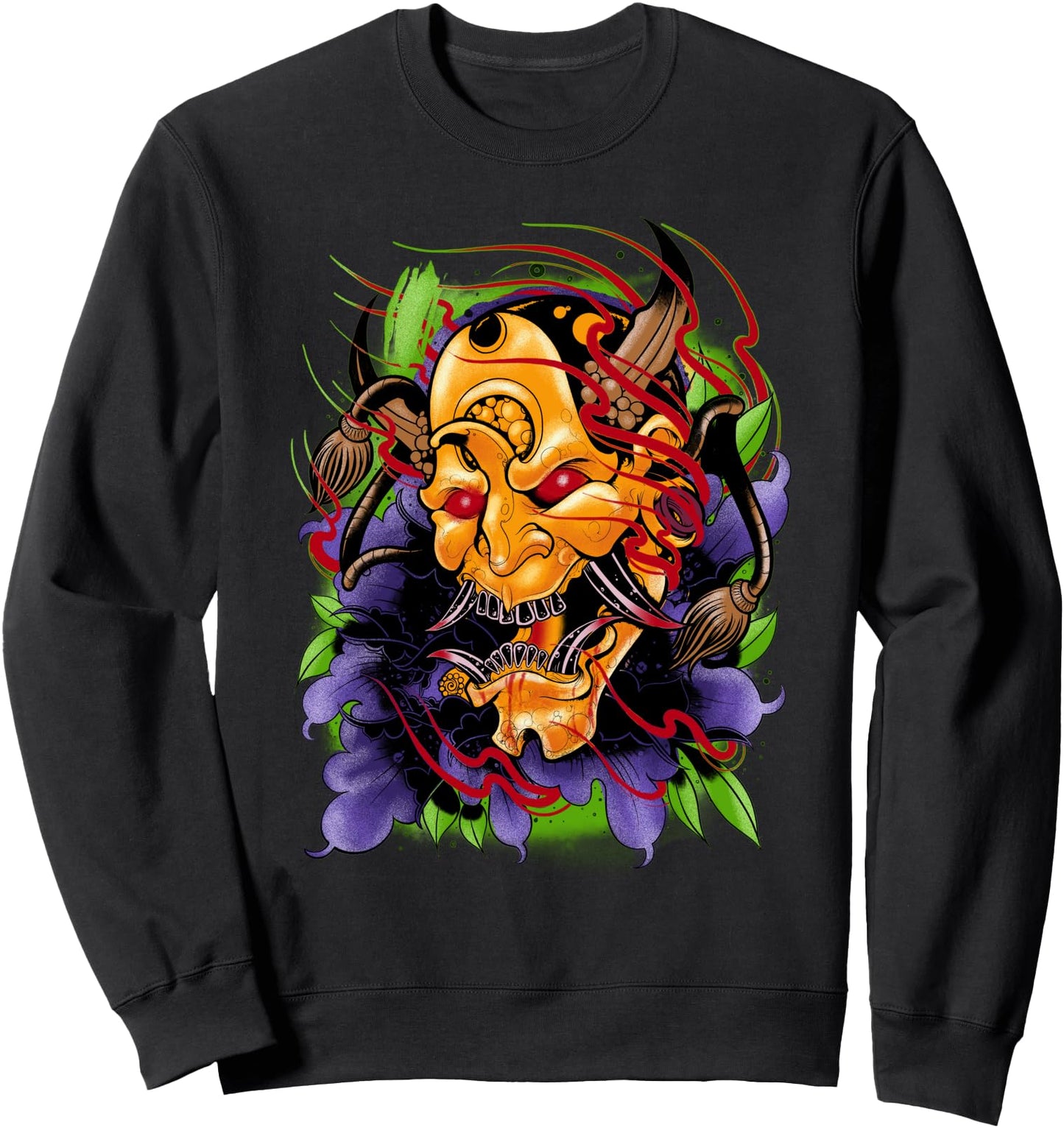 Oni Demon Japanese Devil Sweatshirt