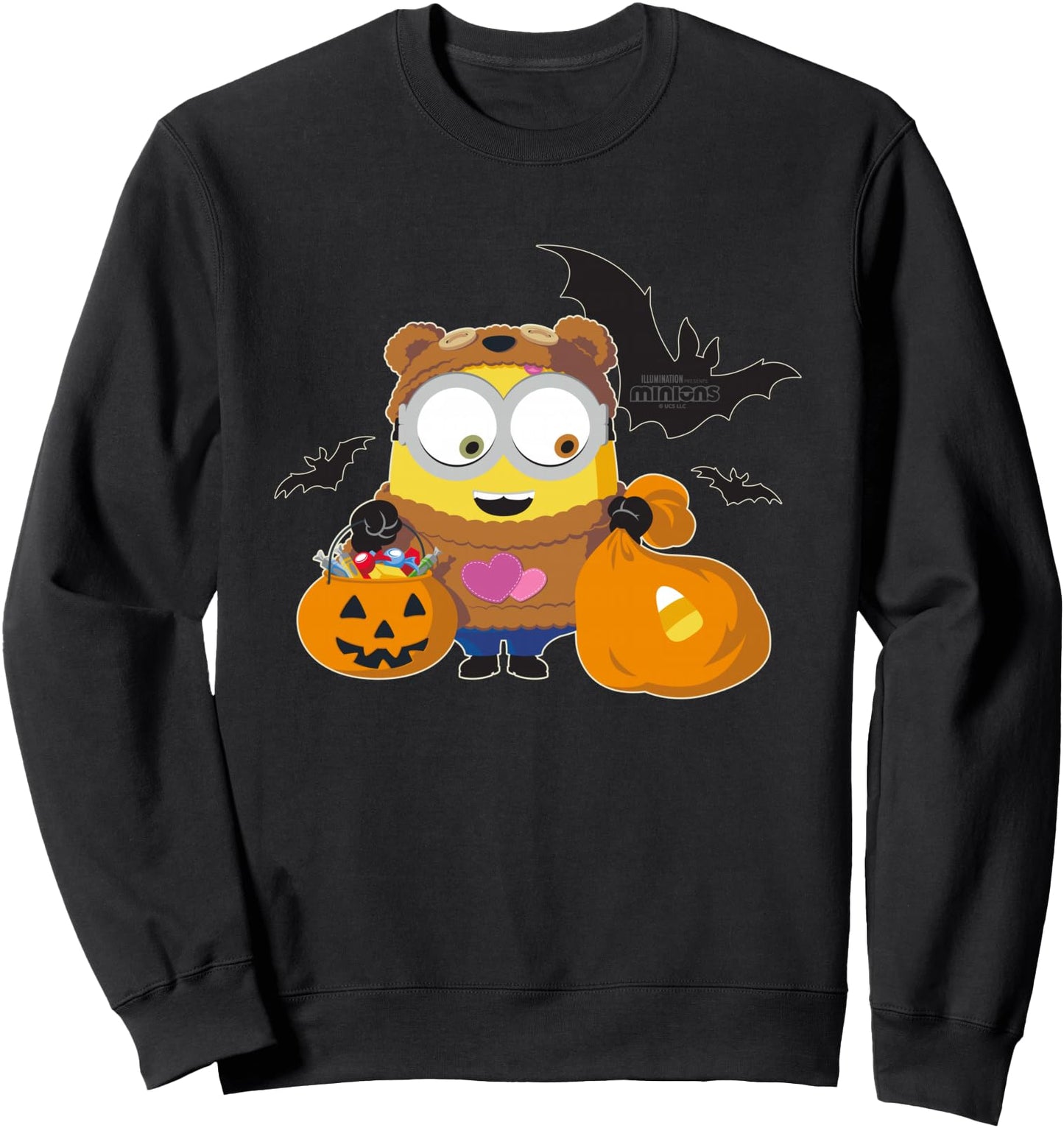 Minions Bob In Tim The Bear Costume Sweatshirt