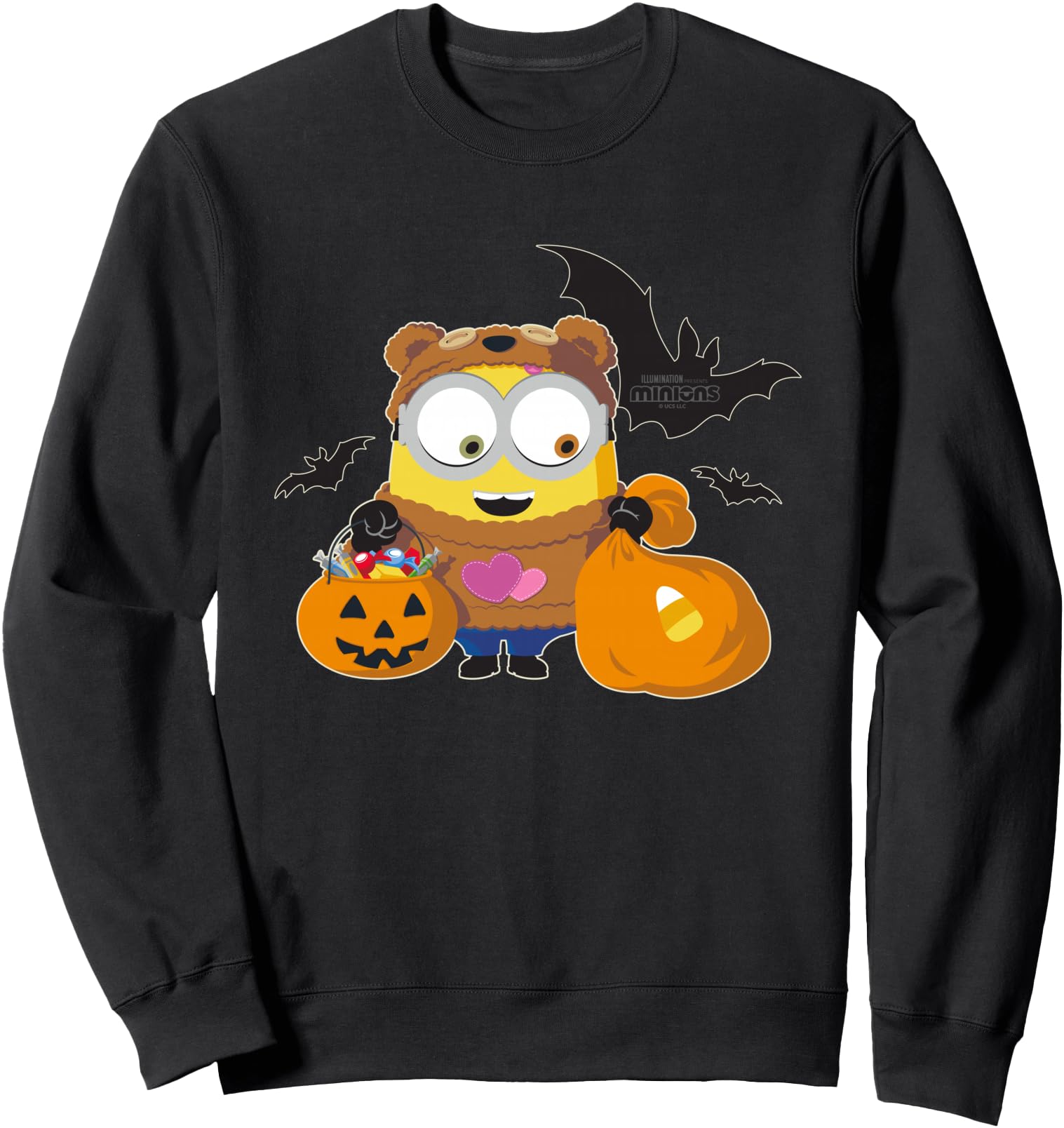 Minions Bob In Tim The Bear Costume Sweatshirt