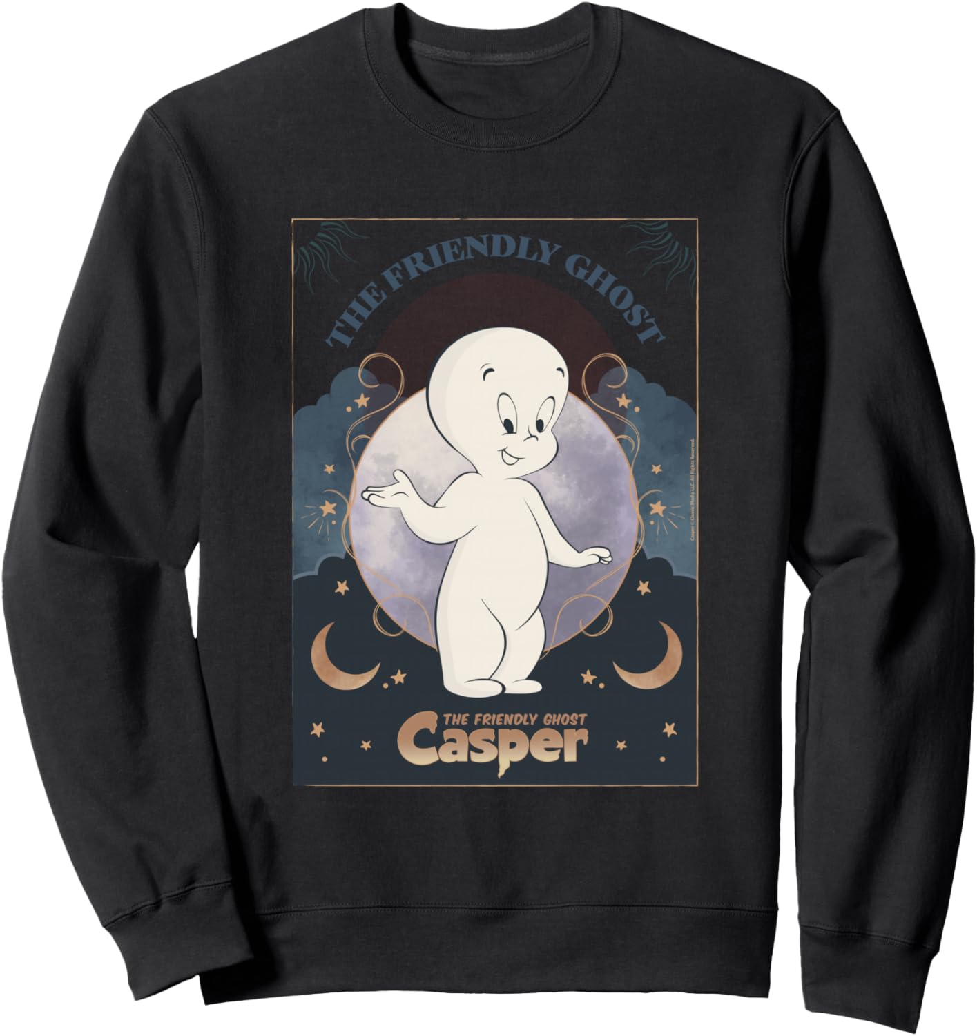 Casper The Friendly Ghost Moonlit Dream Sweatshirt