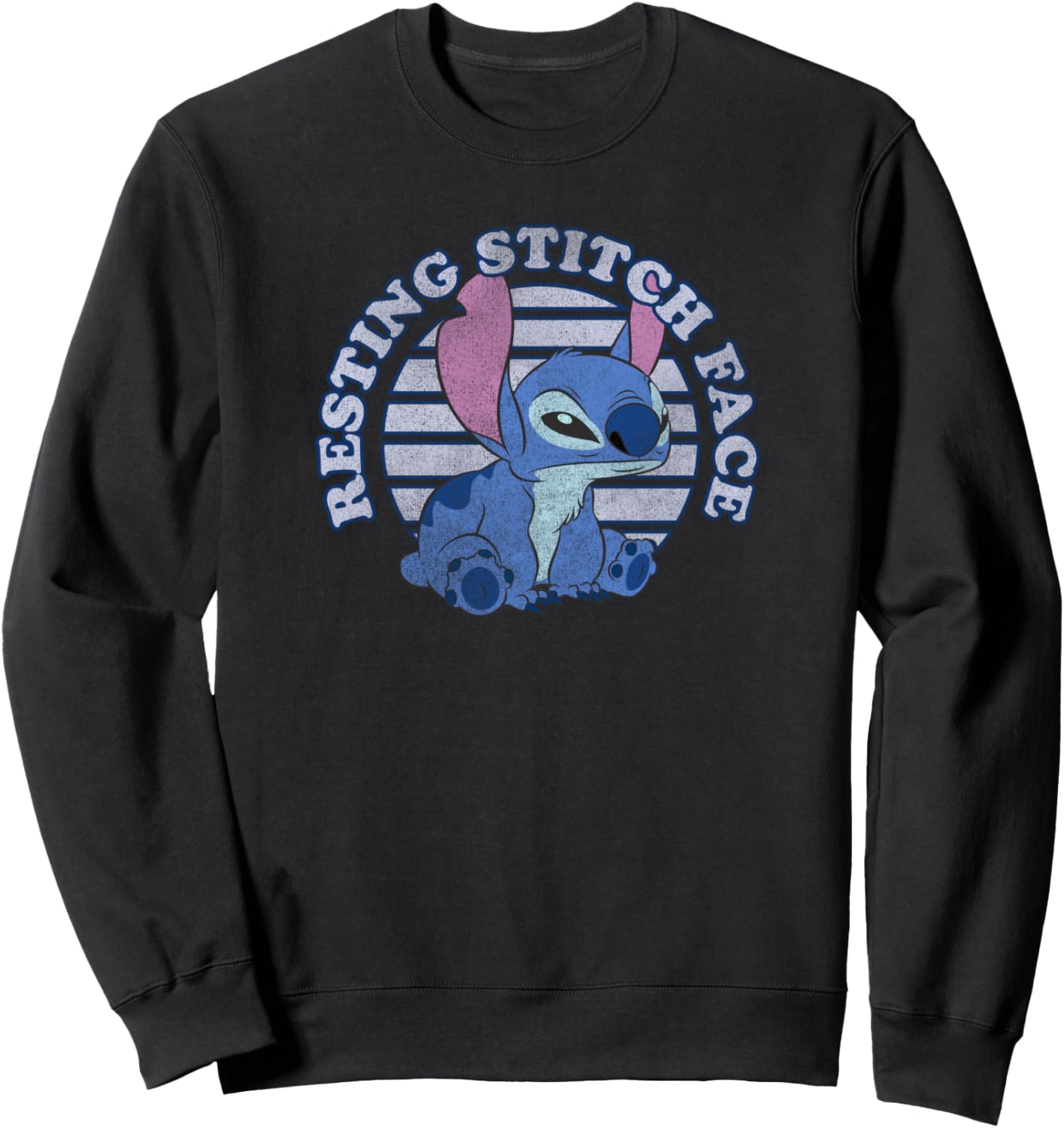 Disney Lilo & Stitch Resting Stitch Face Sweatshirt