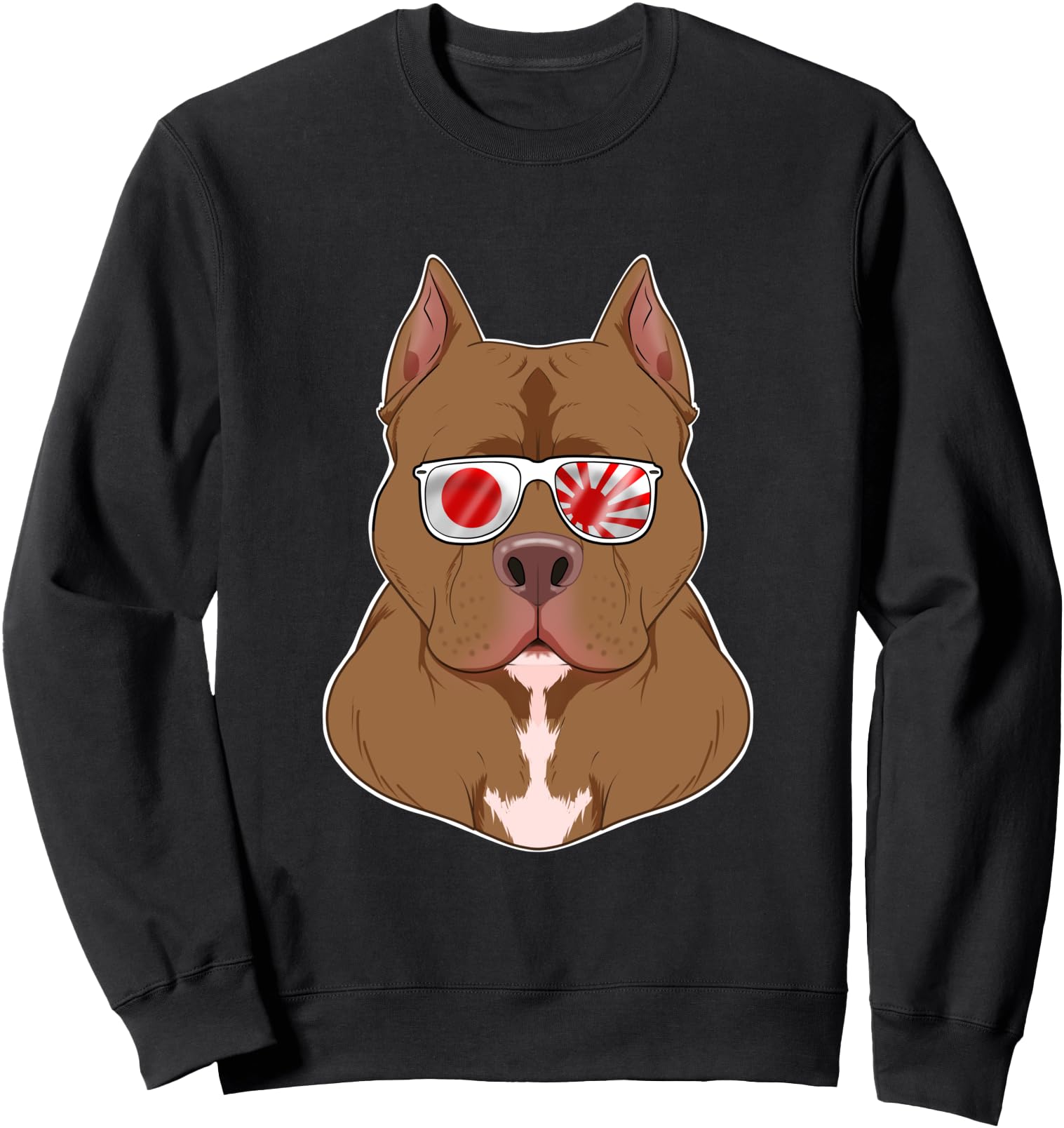 Pitbull Japan Sunglasses I Japanese Flag Sweatshirt