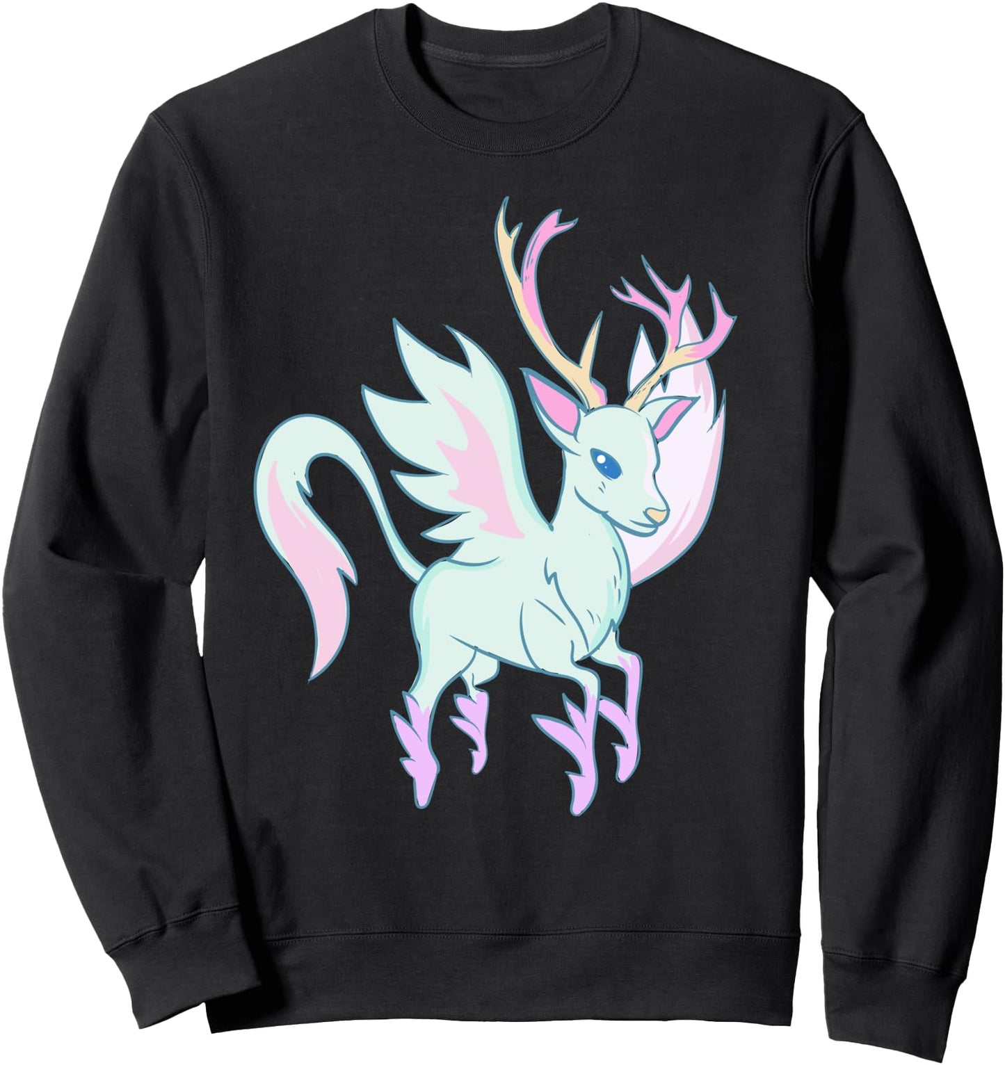 Cute Kawaii Anime - Deer Dragon - Aesthetic Japanese Sweatshirt