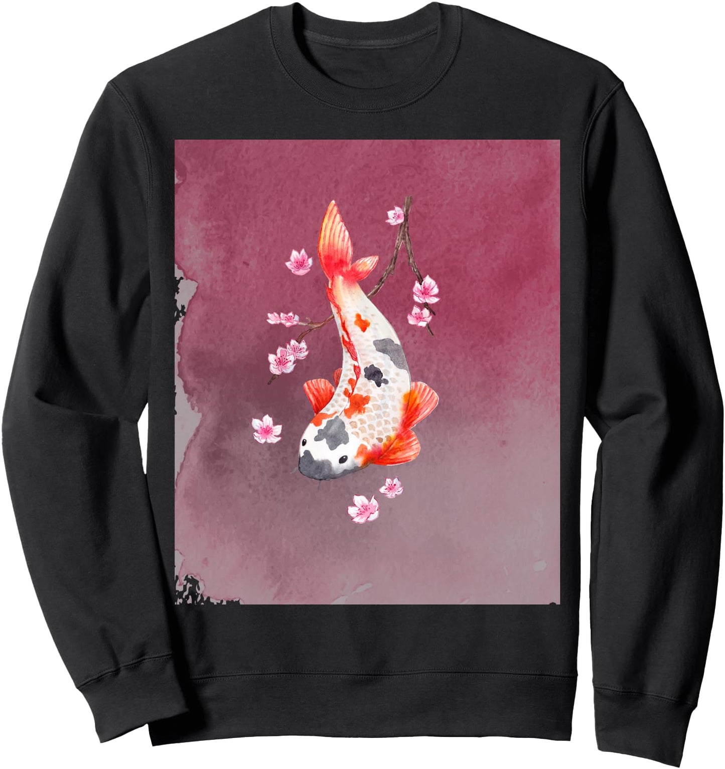 TRADITIONAL JAPANESE DESIGN WITH KOI FISH Sweatshirt