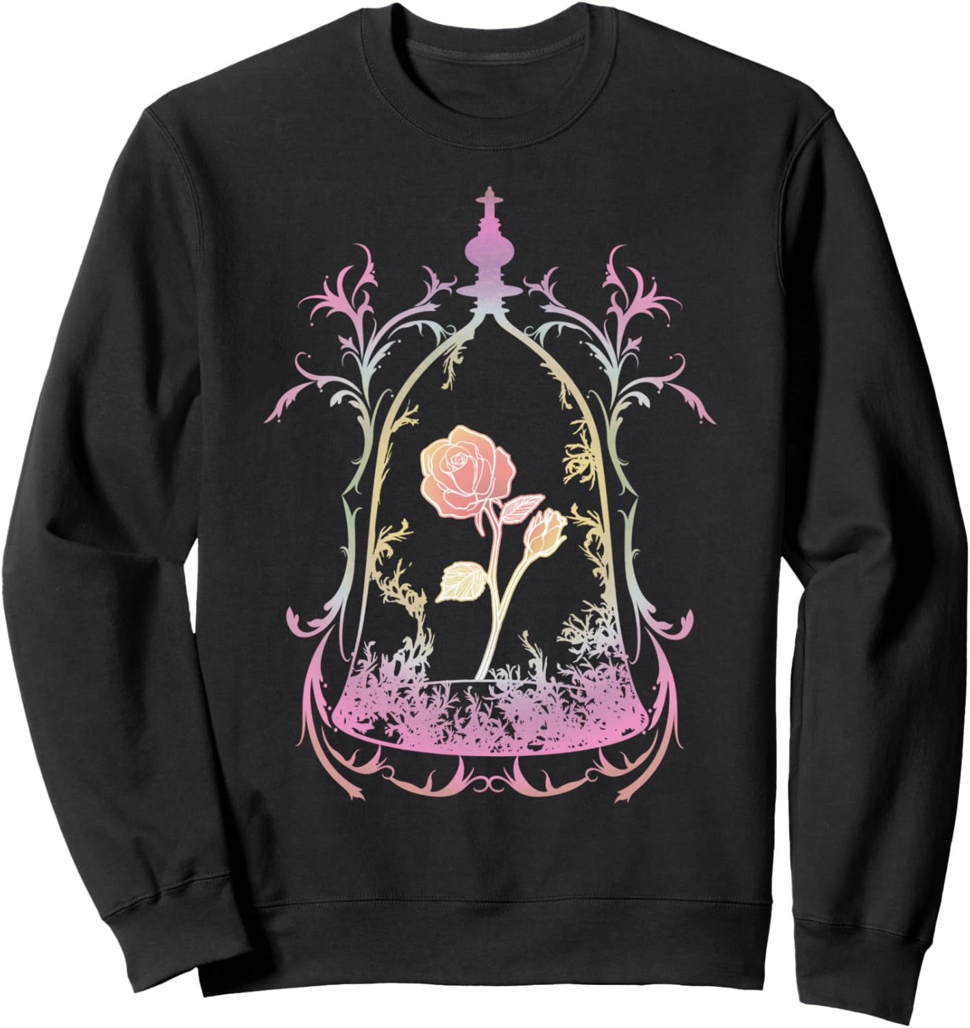 Disney Beauty And The Beast Enchanted Rose Sweatshirt