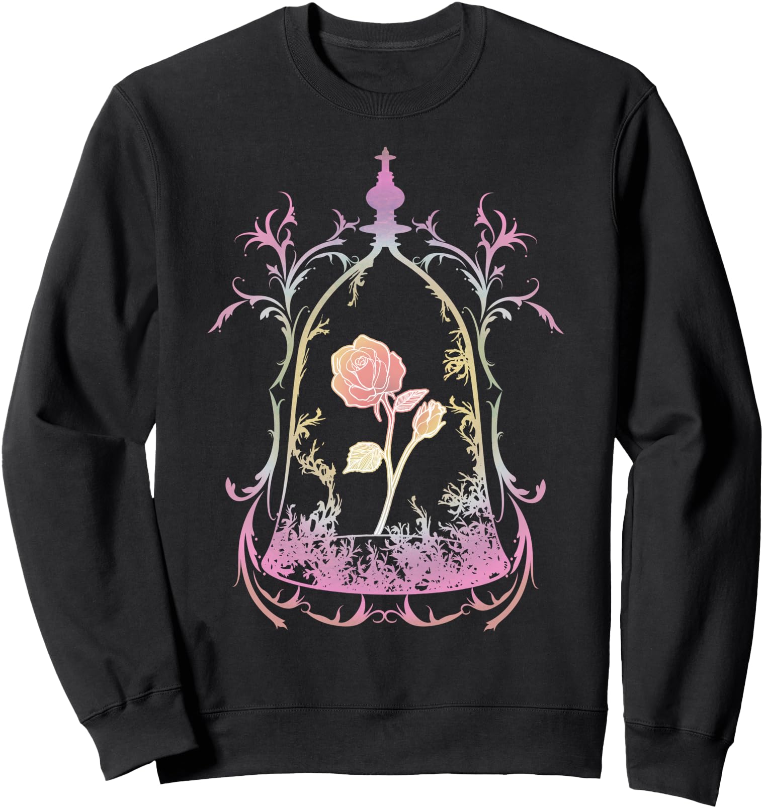 Disney Beauty And The Beast Enchanted Rose Sweatshirt