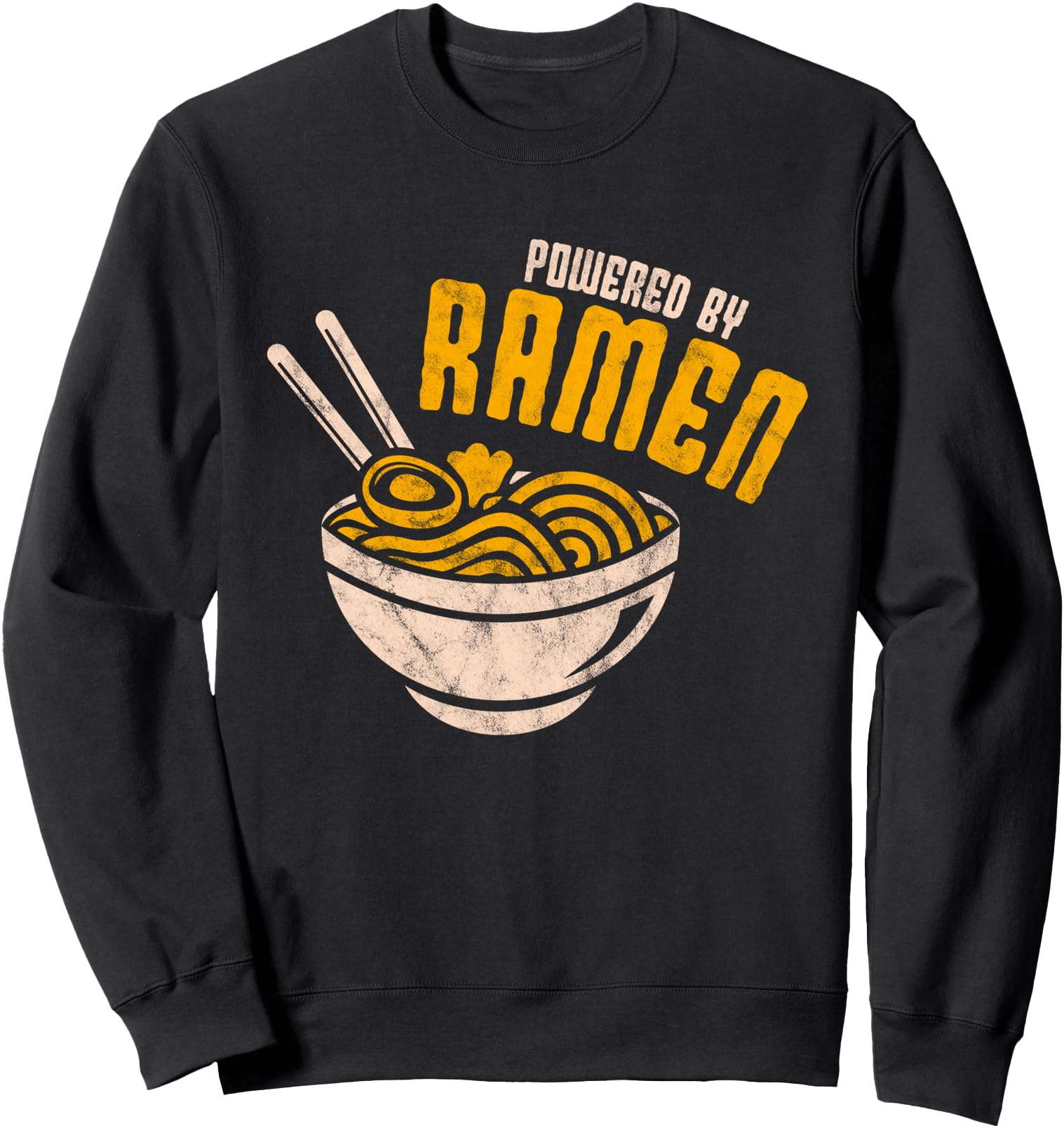 Powered By Ramen Japanese Love Anime Noodles Sweatshirt