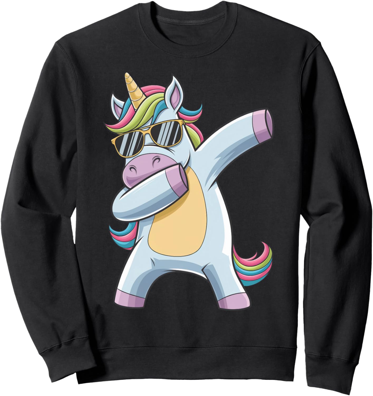 Dabbing Unicorn Gift for Girls and Boys Sweatshirt