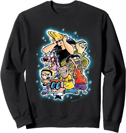 Cartoon Network Glowing Characters Sweatshirt