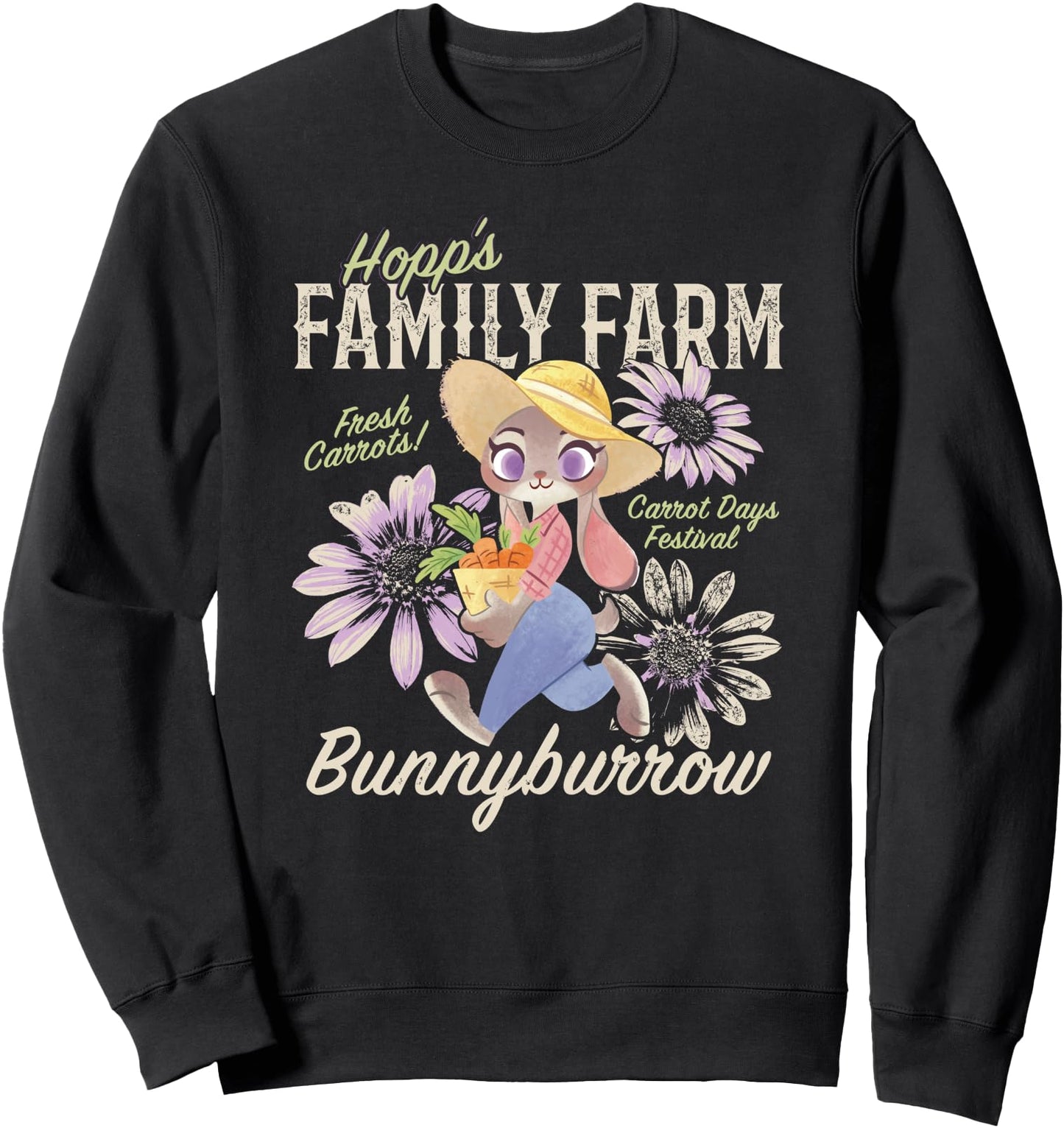Disney Zootopia 2 Hopp'd Family Farm From Bunnyburrow Poster Sweatshirt