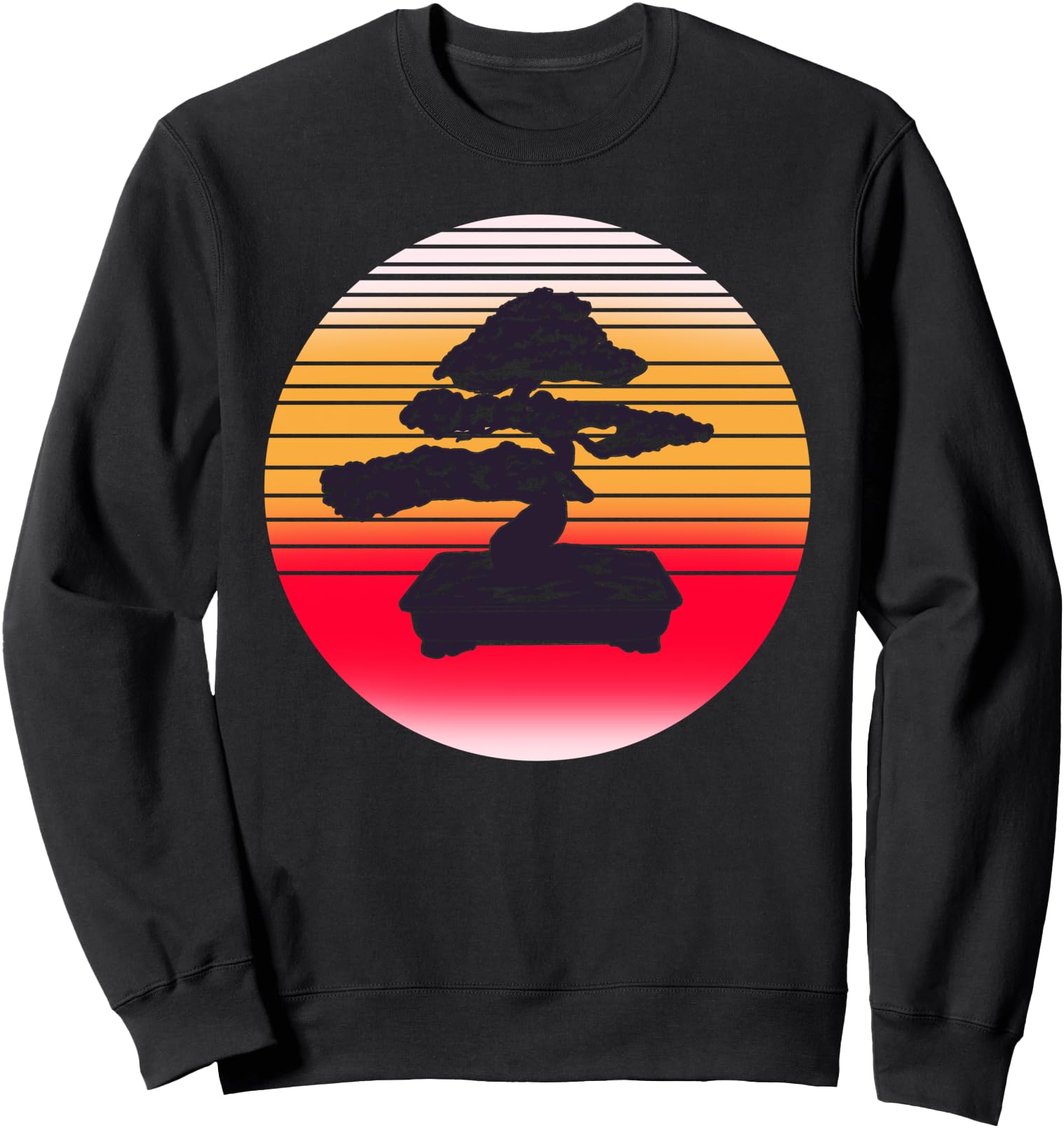 Retro Bonsai Lover Japanese Culture Zen Bonsai Tree Sweatshirt