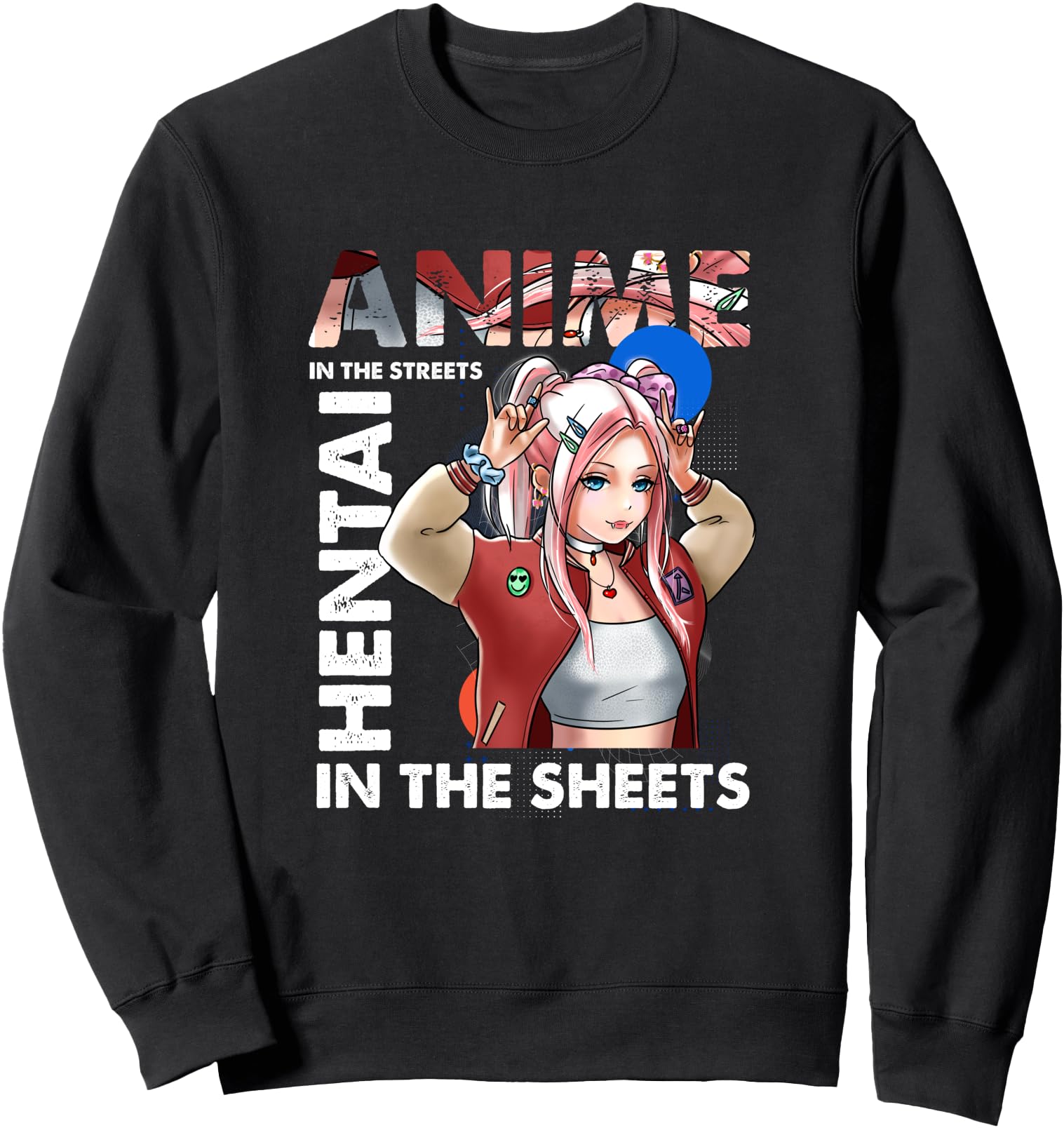 Anime Lover Otaku Kawaii Manga Cosplaying Japanese Art Sweatshirt