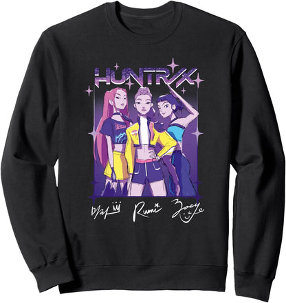 KPop Demon Hunters HUNTR\/X Officially Licensed Sweatshirt