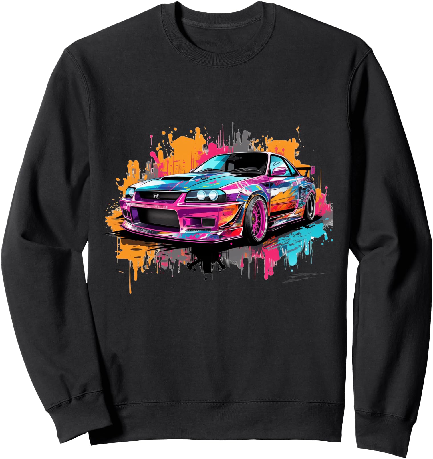 JDM Tuning Urban Japanese Domestic Market Tuning Automotive Sweatshirt