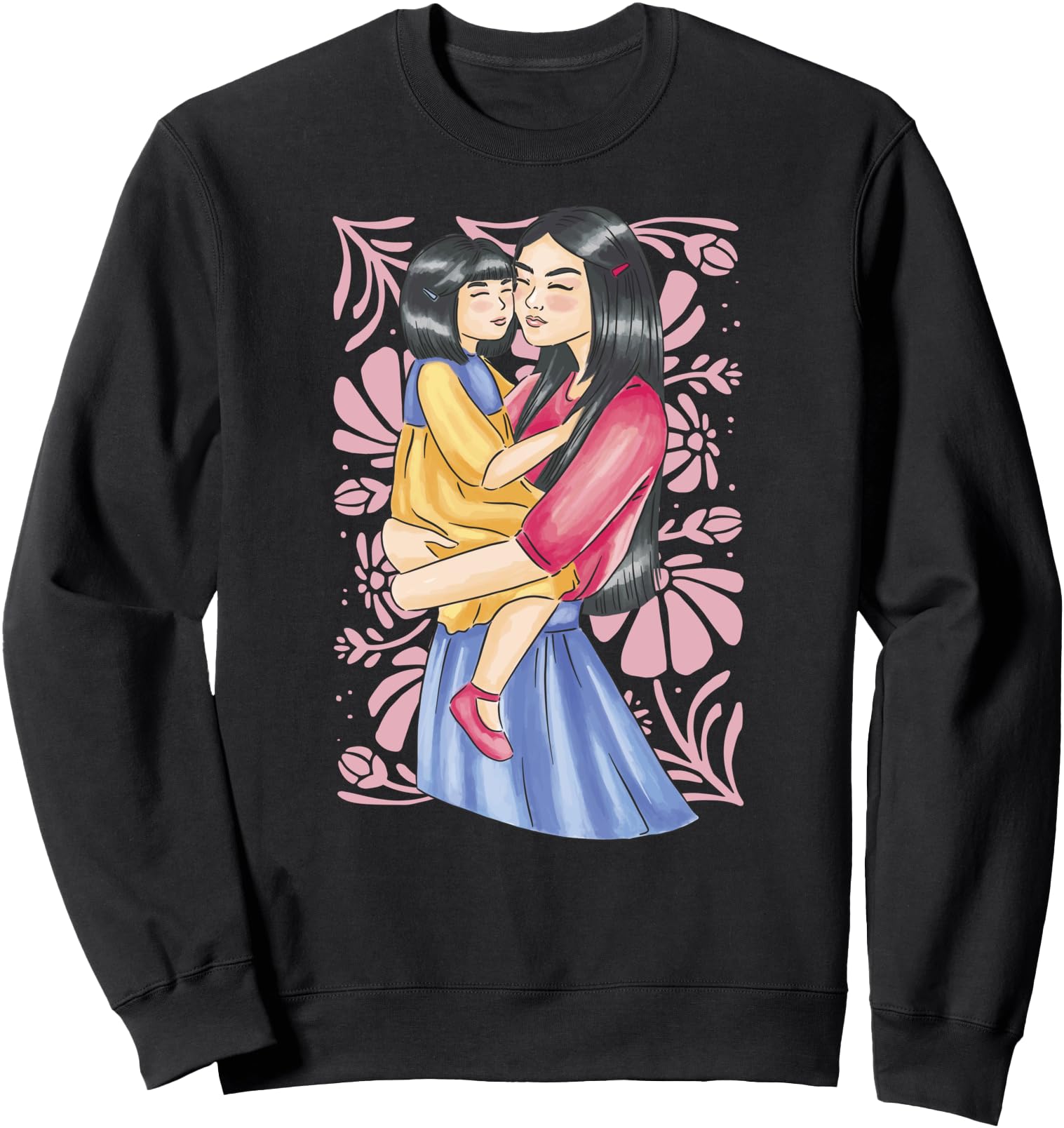 Mother And Daughter - Japanese Sweatshirt