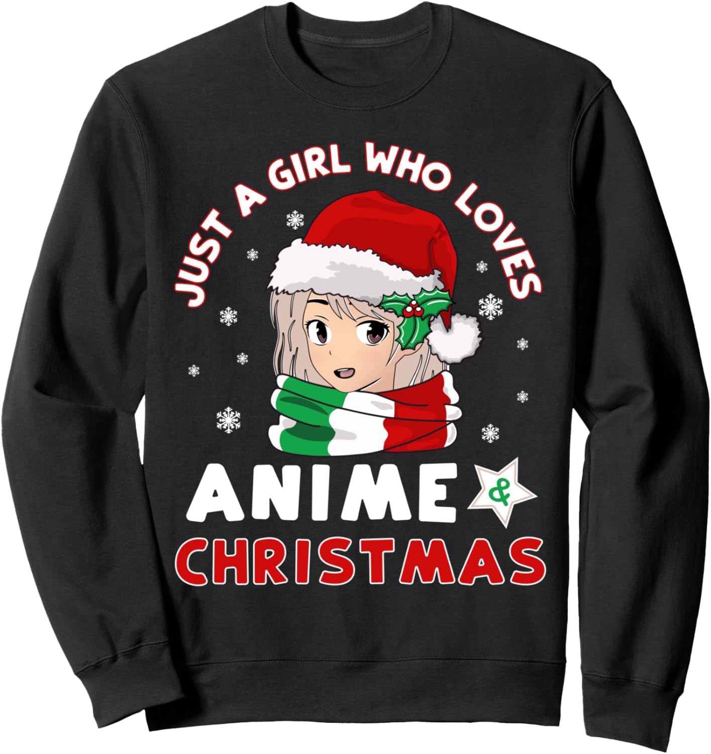 Anime Christmas Sweatshirt