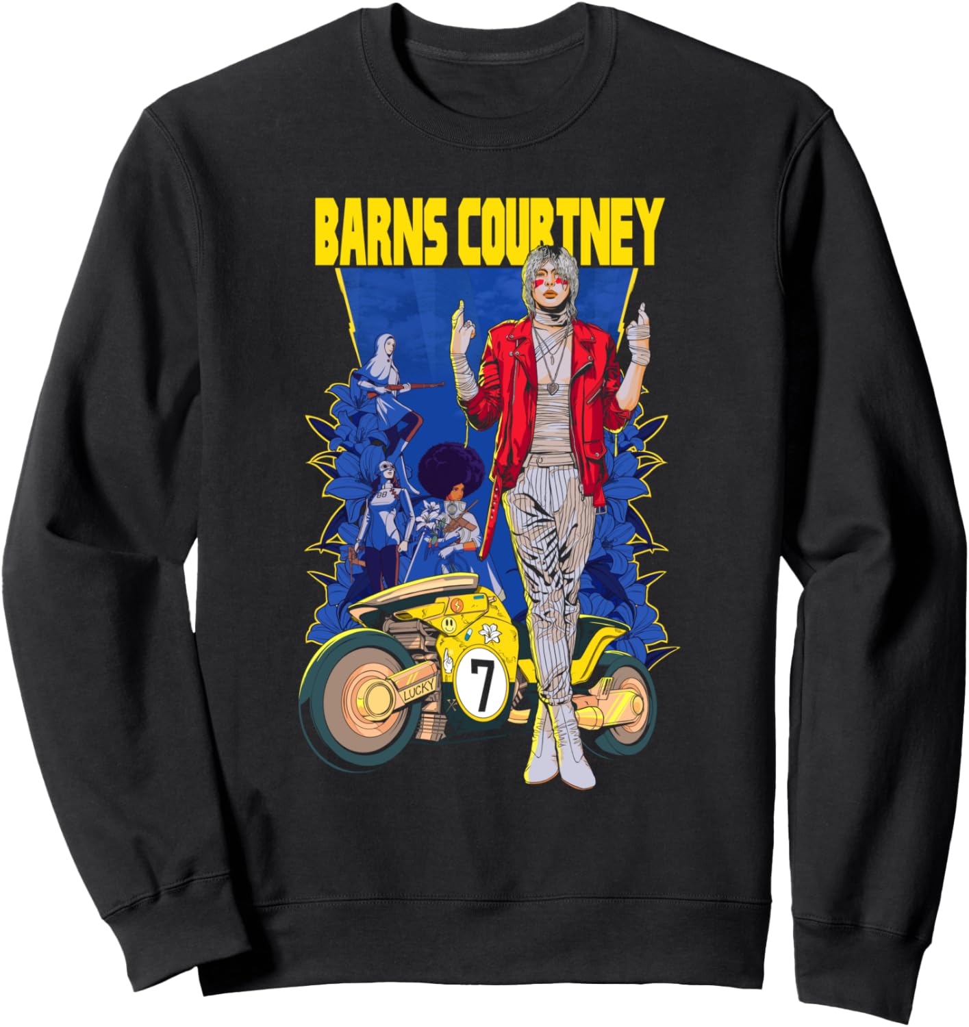Barns Courtney \u2013 Anime Sweatshirt