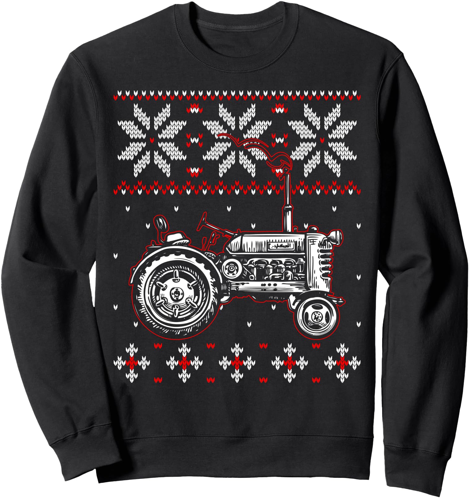 Tractor Lover Ugly Christmas shirt, Farmer Farming Xmas gift Sweatshirt