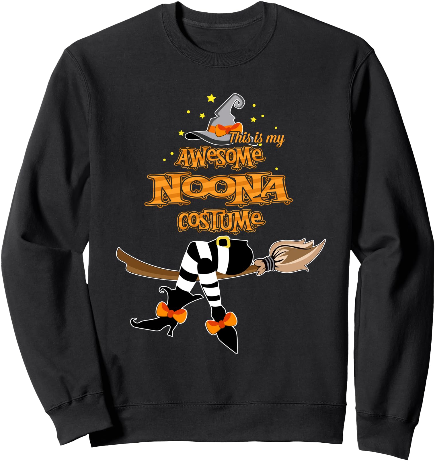 This is my awesome Noona costume - Grandma gift Sweatshirt
