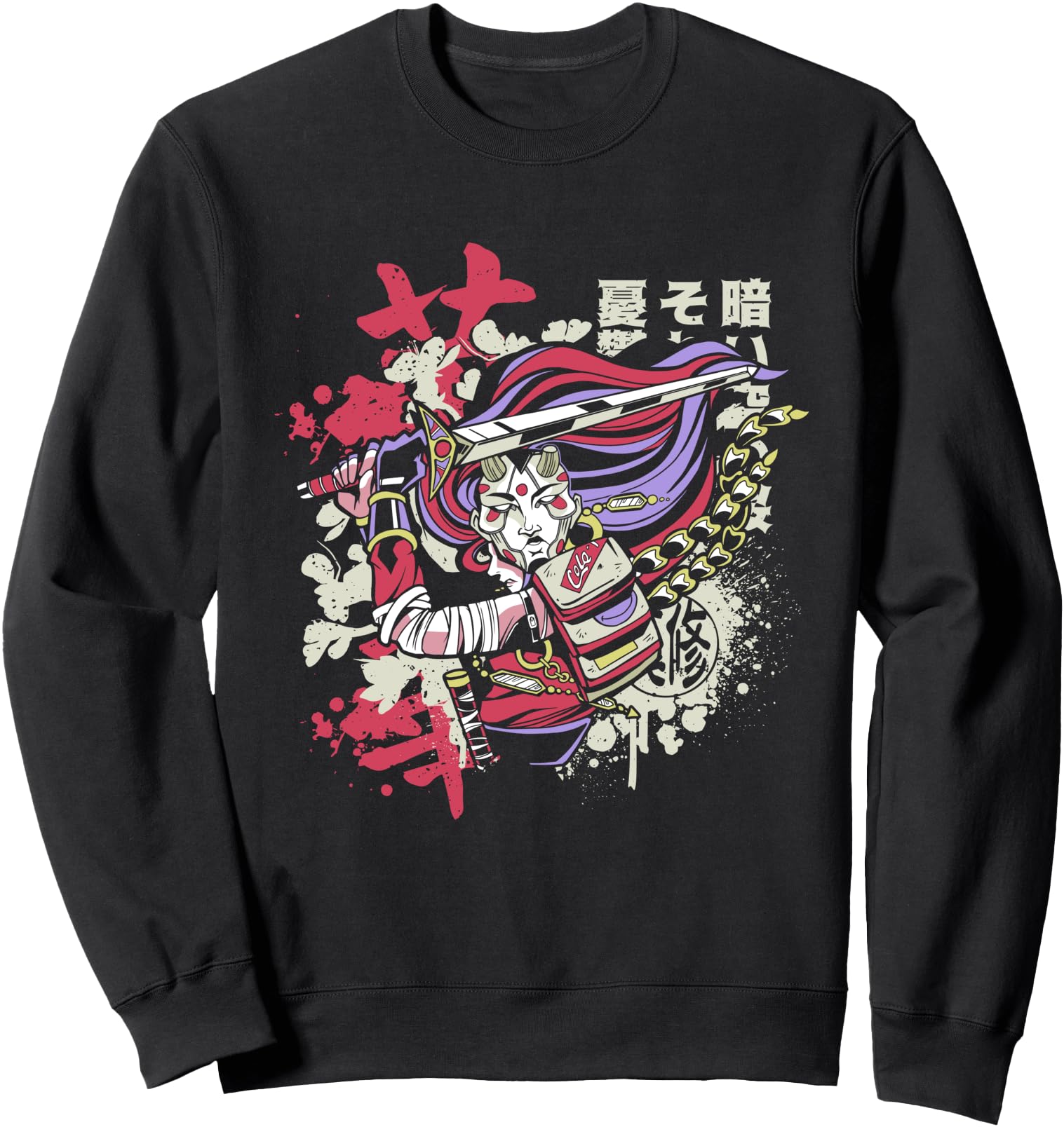 Anime Japanese Asian Warrior Sweatshirt