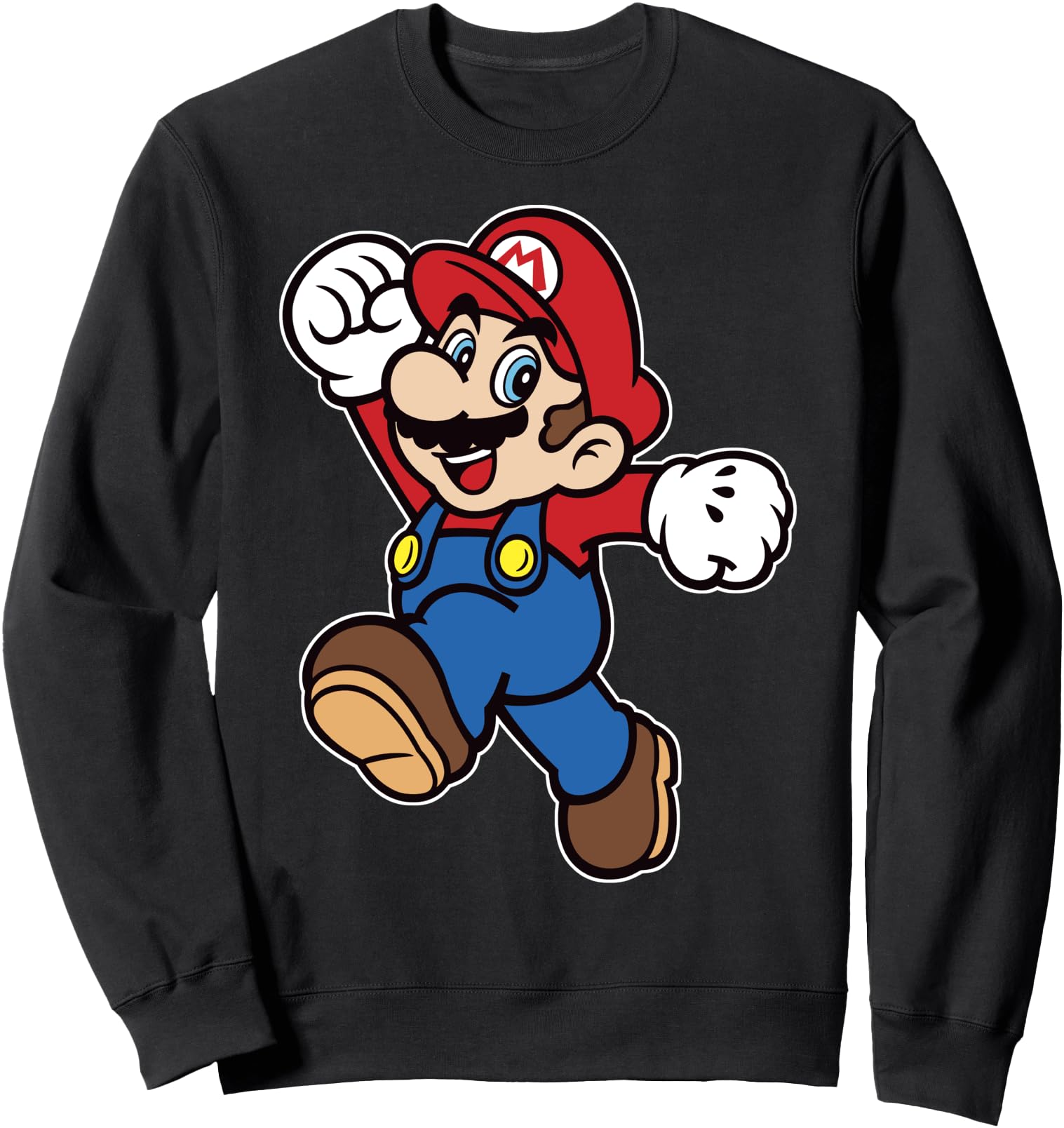 Super Mario Classic Jump Portrait Sweatshirt