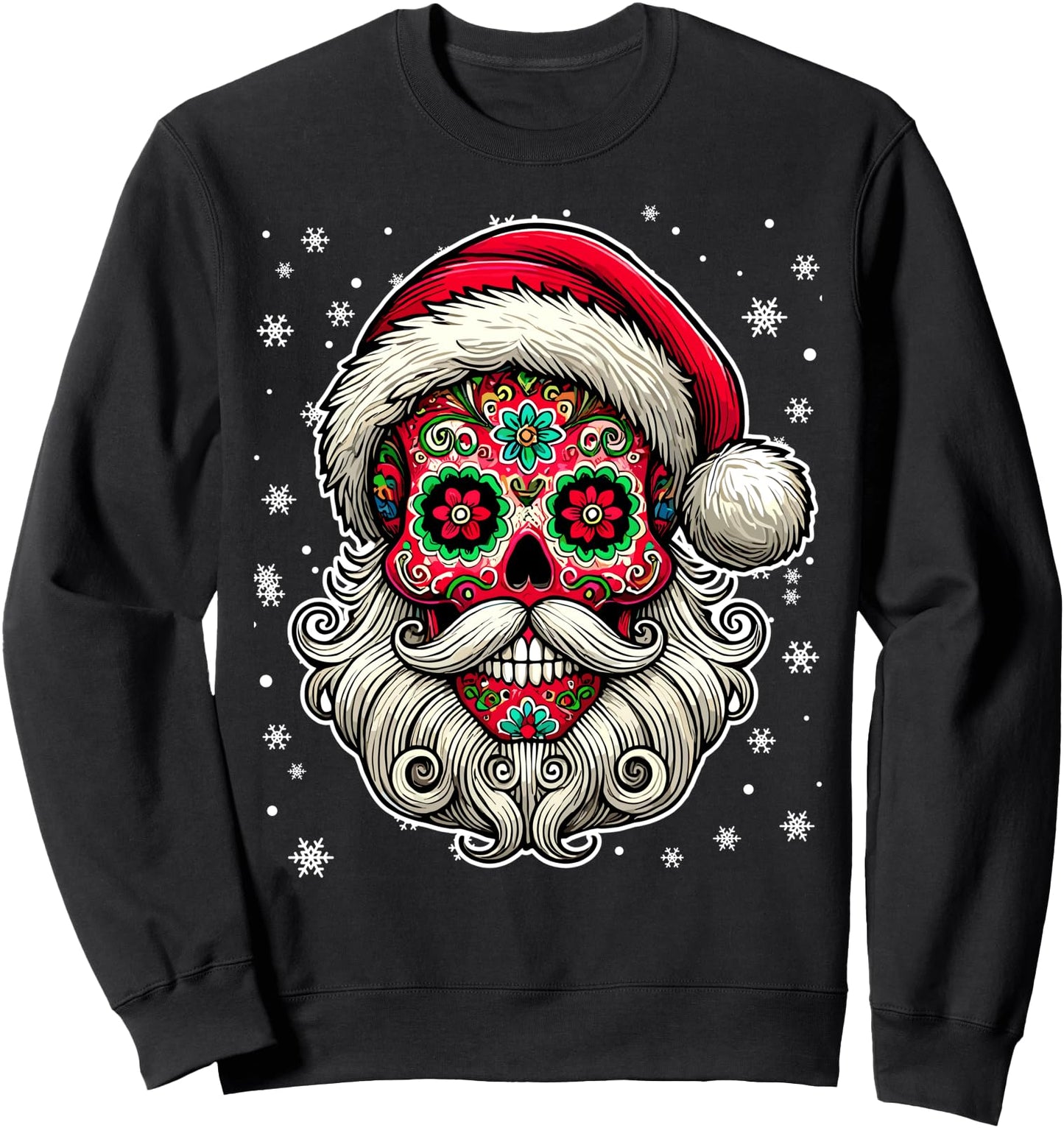 Cholo Claus - Ugly Christmas Sweater - Mexican Santa Funny Sweatshirt