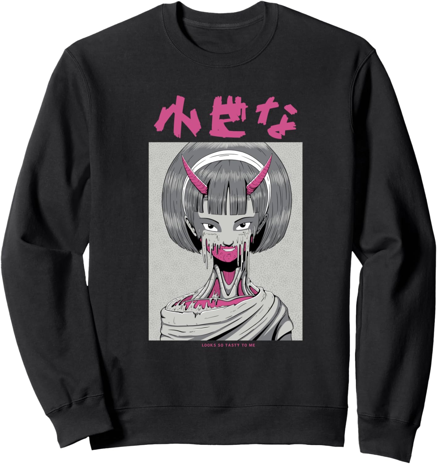 Torn Women Dark Anime Twister Anime Horror Aesthetic Sweatshirt