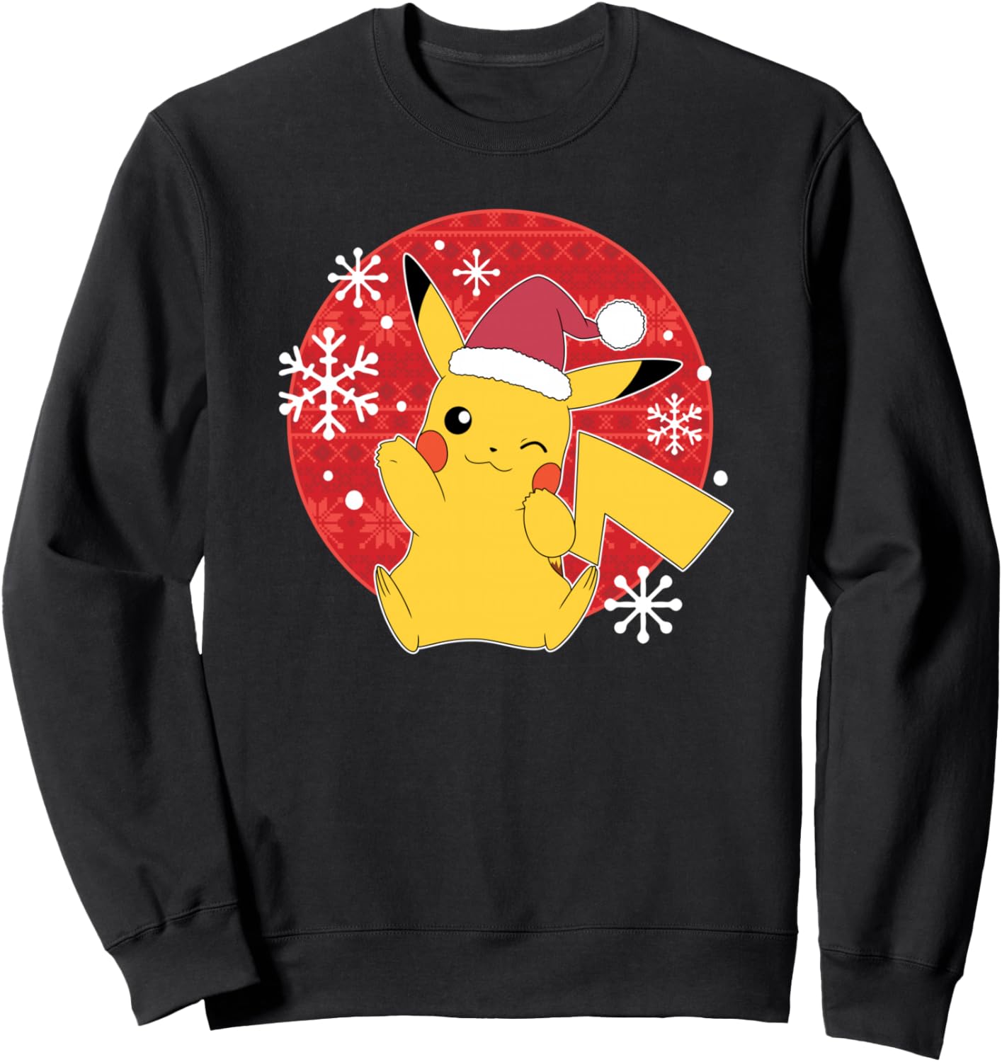 Pokémon - Pikachu Santa Hat Ugly Sweater Sweatshirt