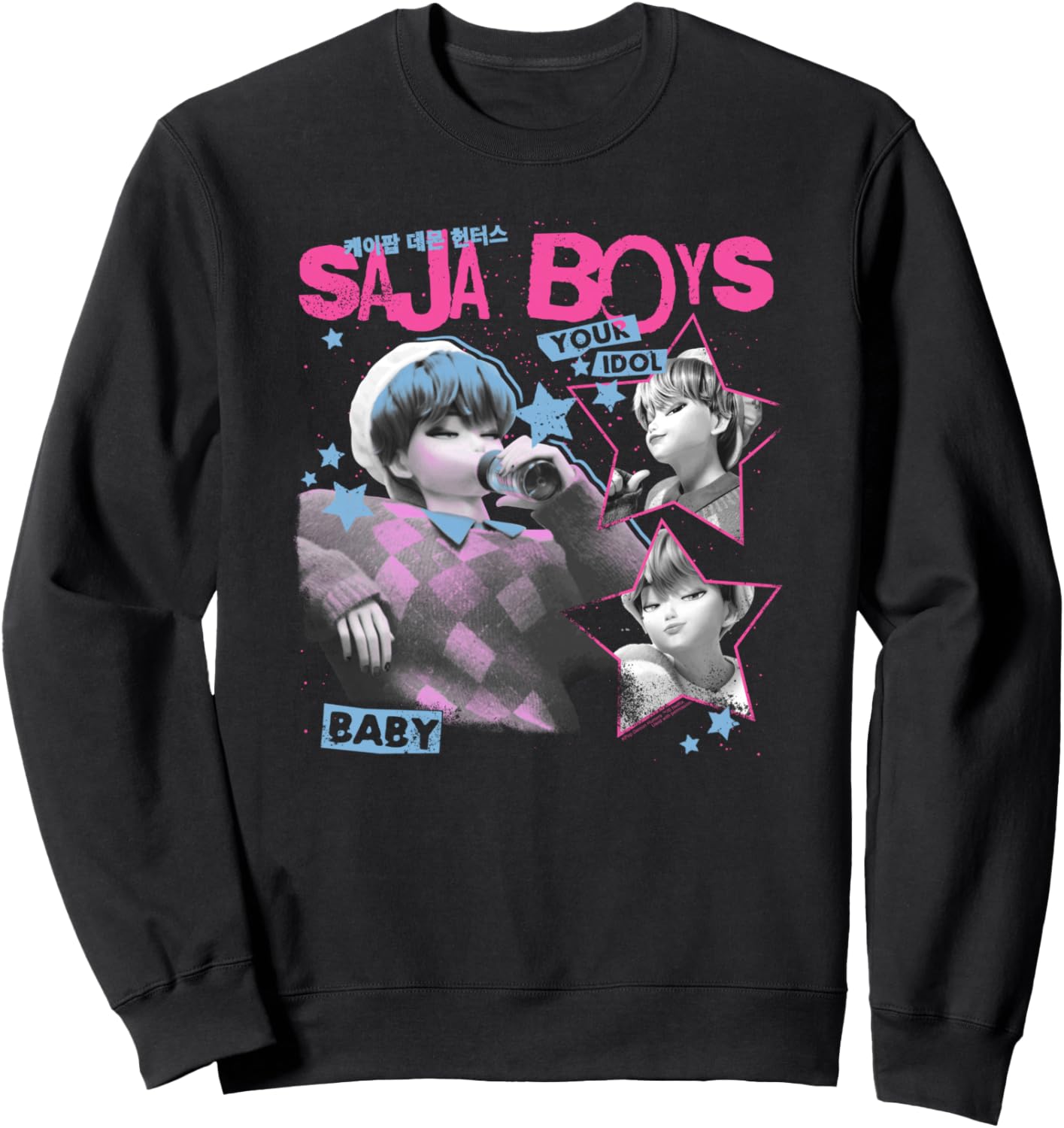 KPop Demon Hunters Halloween Saja Boys Your Idol Baby Sweatshirt