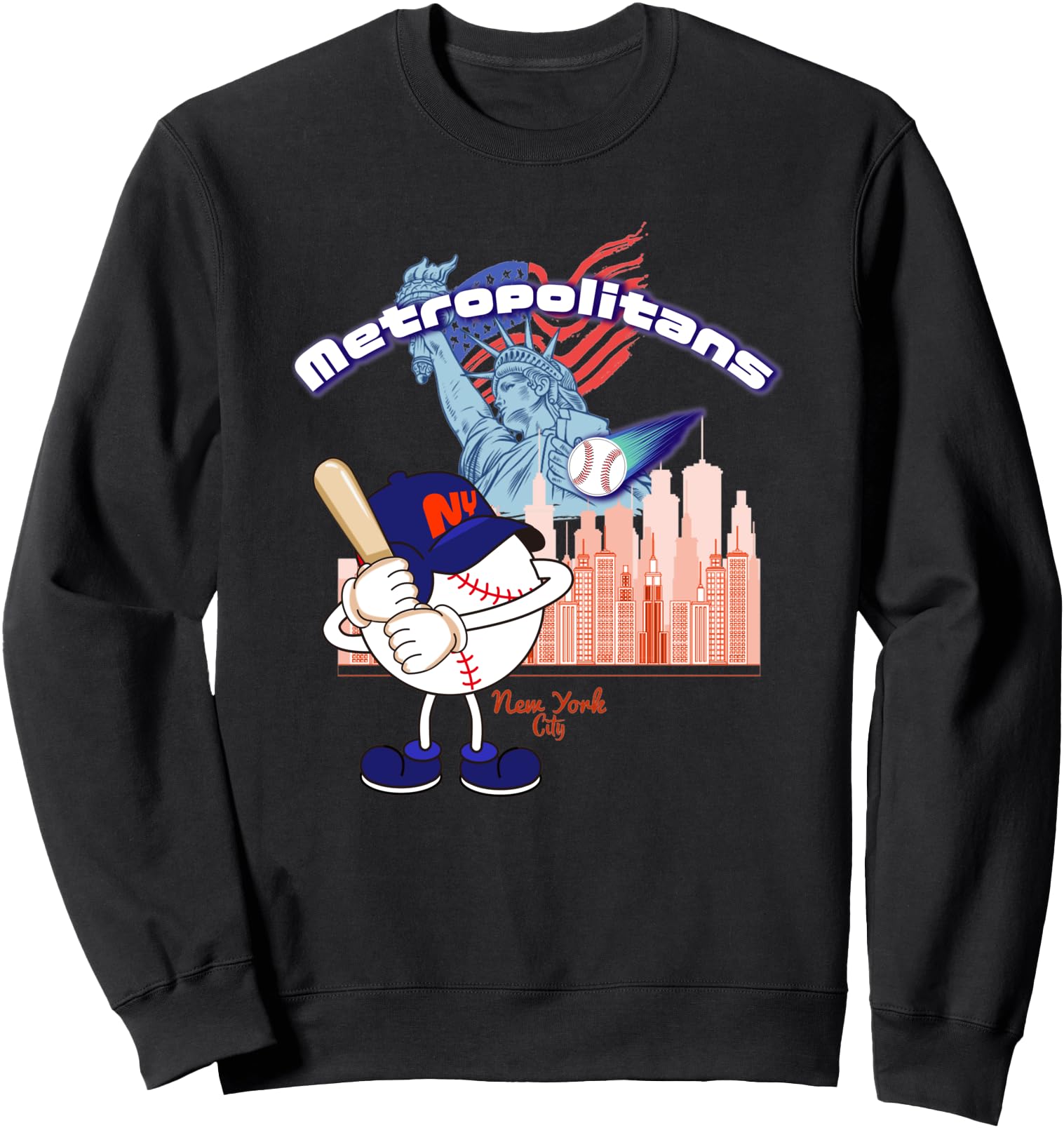 Metropolitans_Miracle Mets_003 Sweatshirt