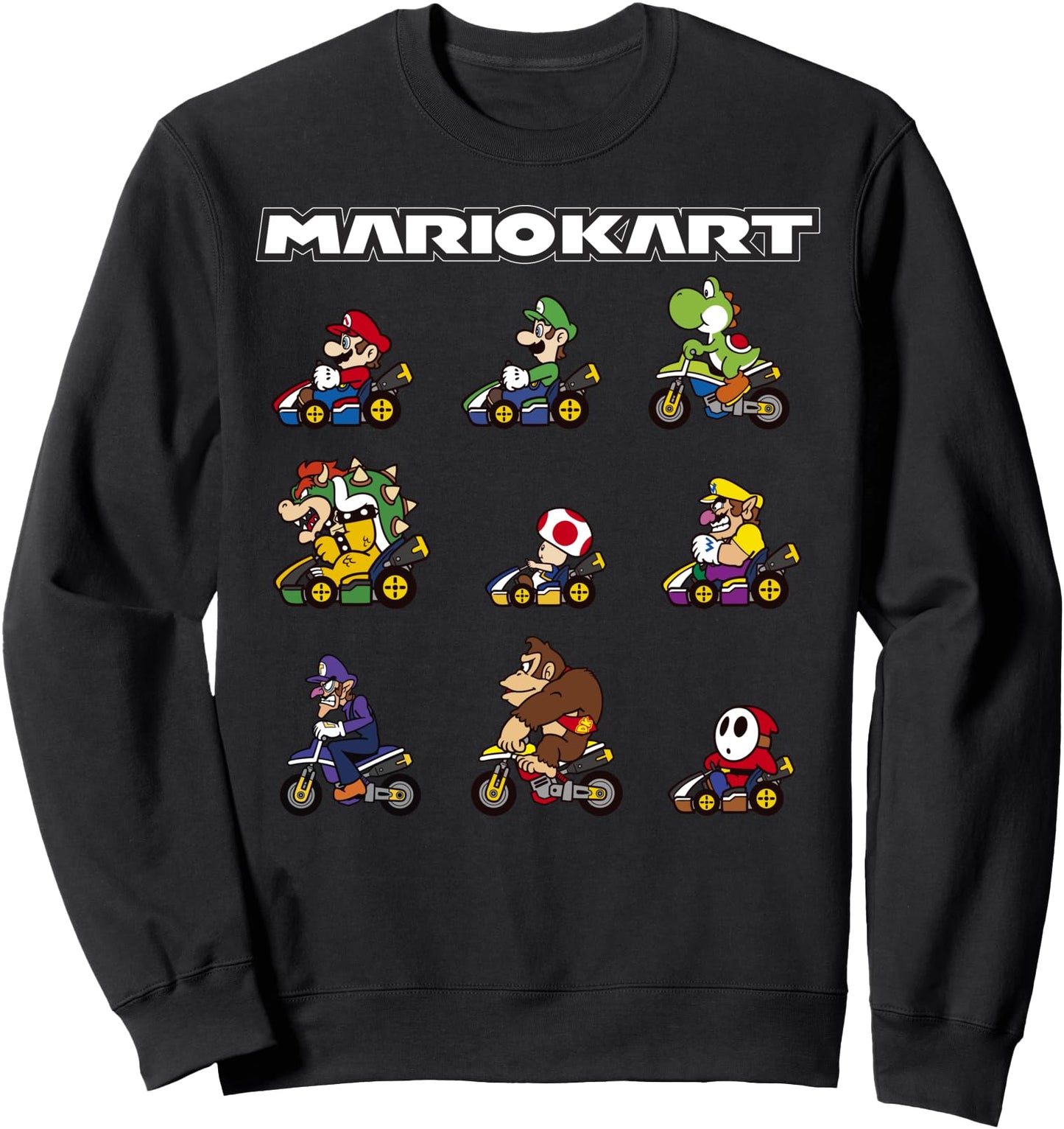 Nintendo Mario Kart Racers Ready Line-Up Sweatshirt Sweatshirt