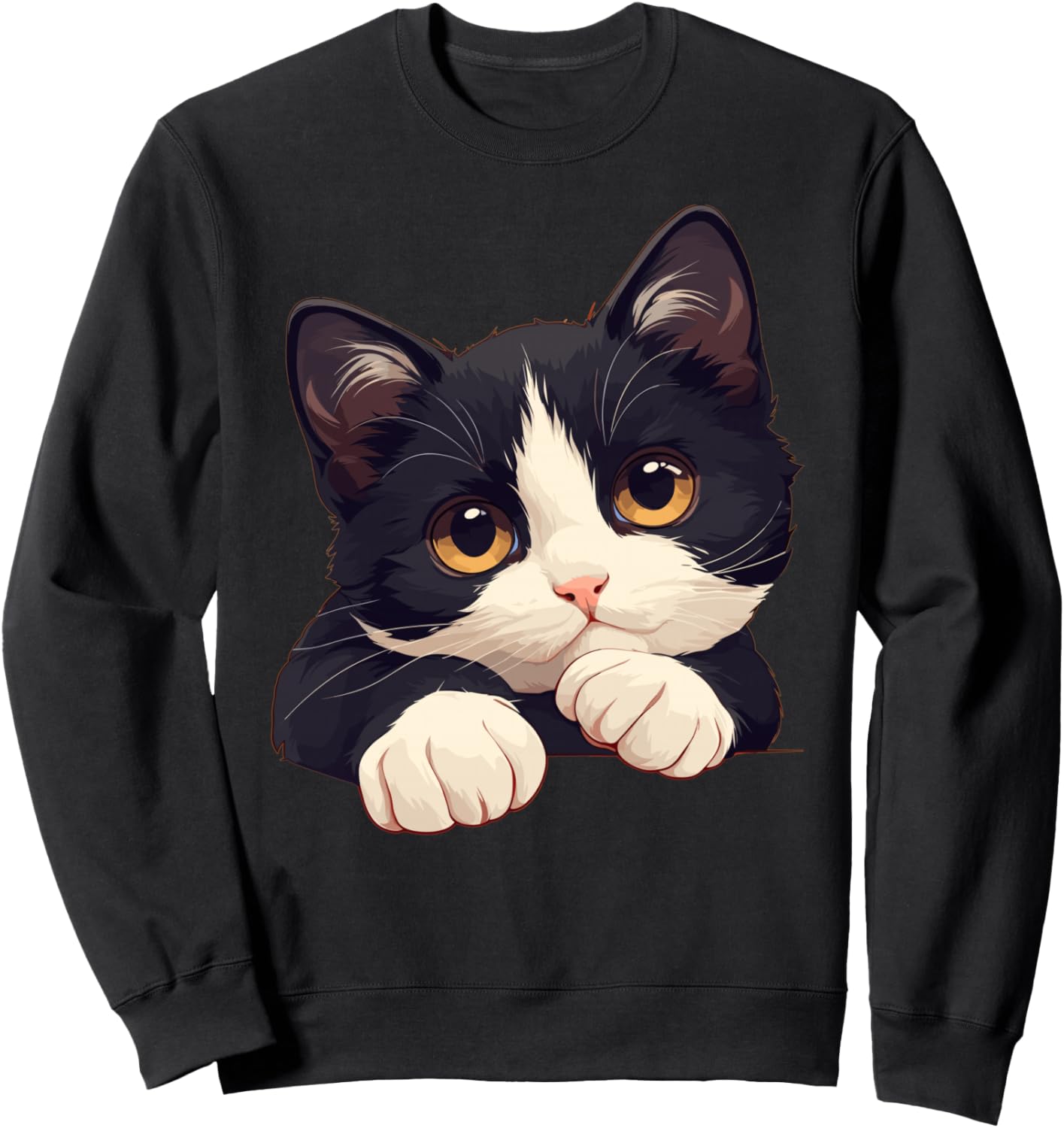 Tuxedo Cats Kitten Tuxedo Cat Sweatshirt