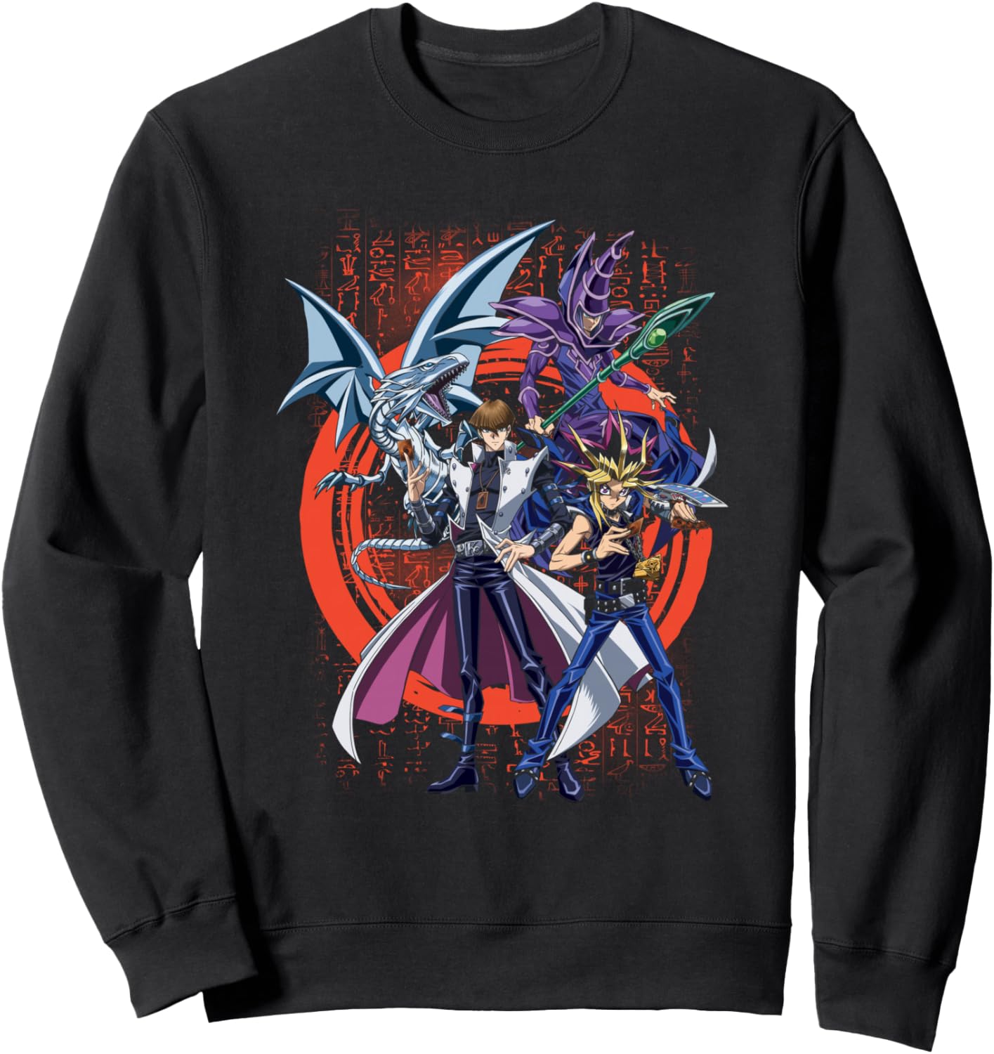 Yu-Gi-Oh! Duel Monsters Show Logo Front and Back Anime Sweatshirt