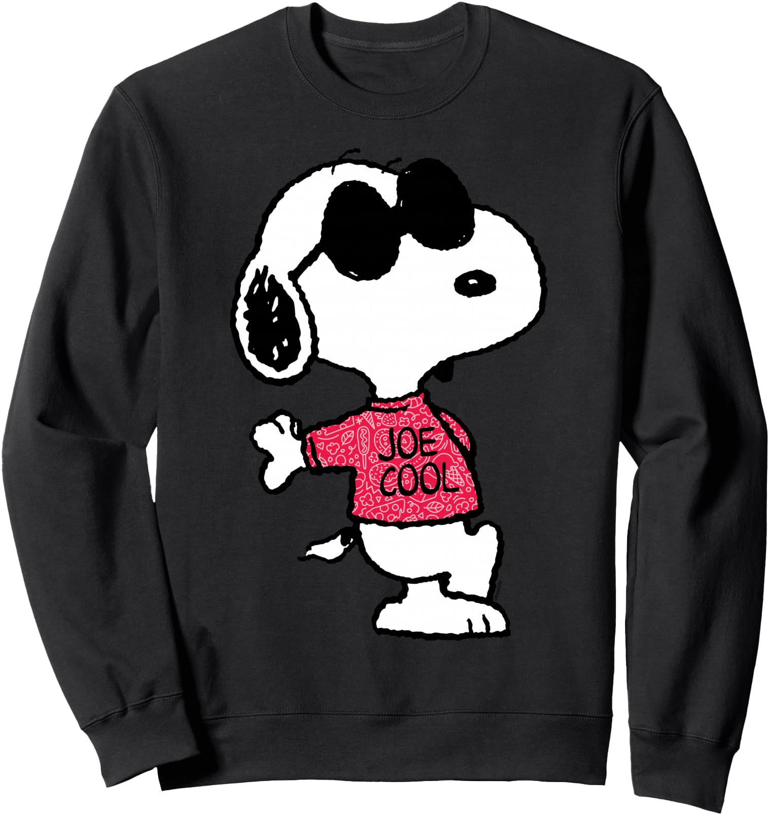 Peanuts - Joe Cool Pattern Sweatshirt