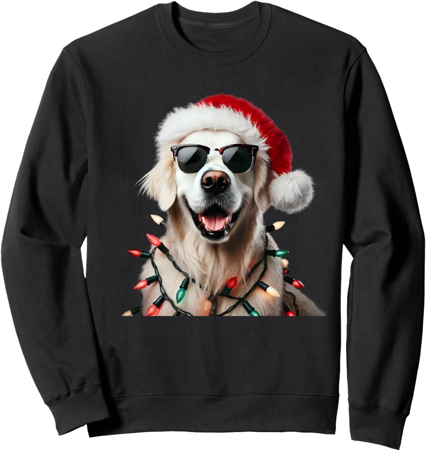 Christmas English Cream Golden Retriever Mom Dog Puppy Xmas Sweatshirt