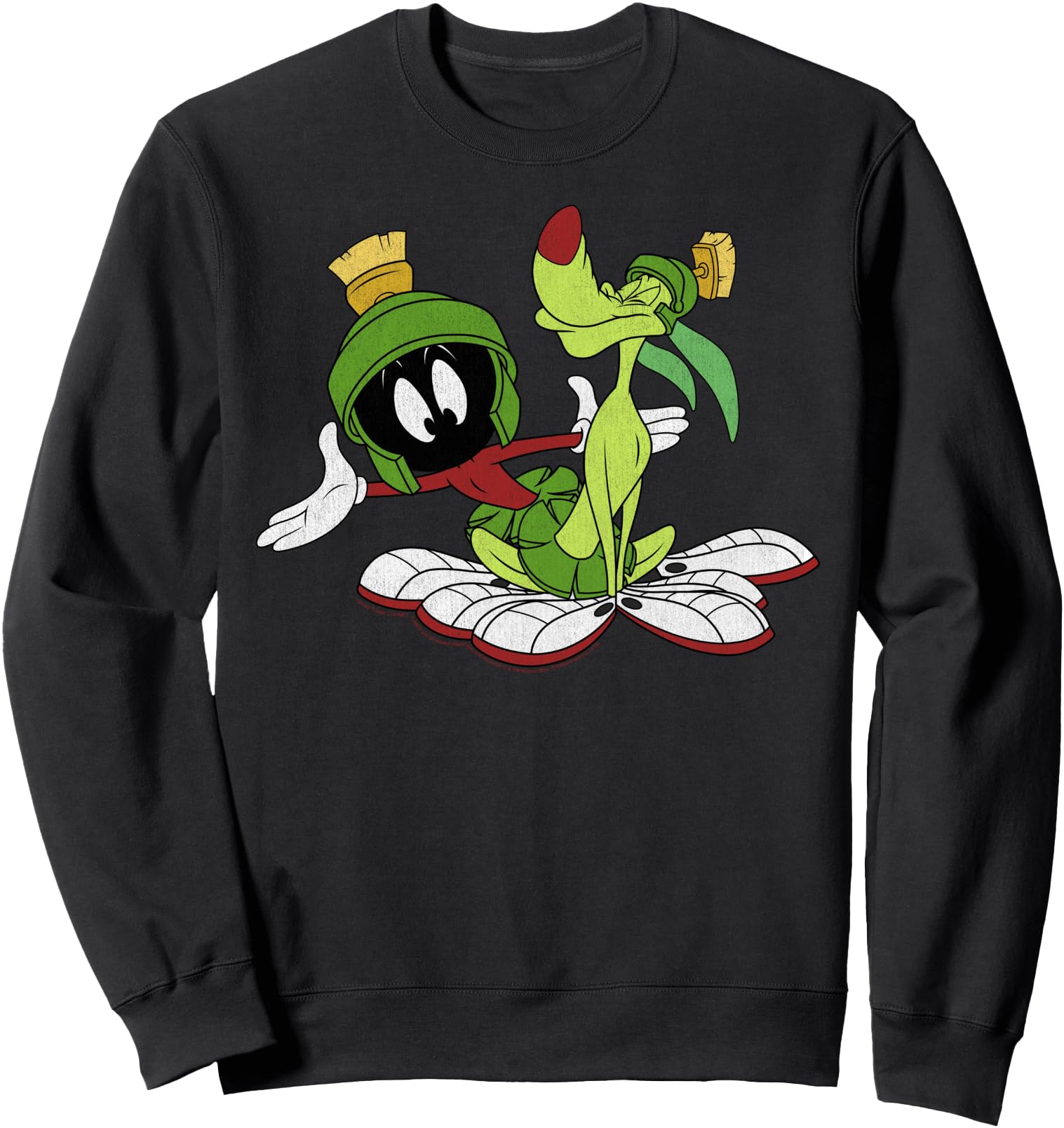 Looney Tunes Marvin The Martian And K-9 Portrait Sweatshirt