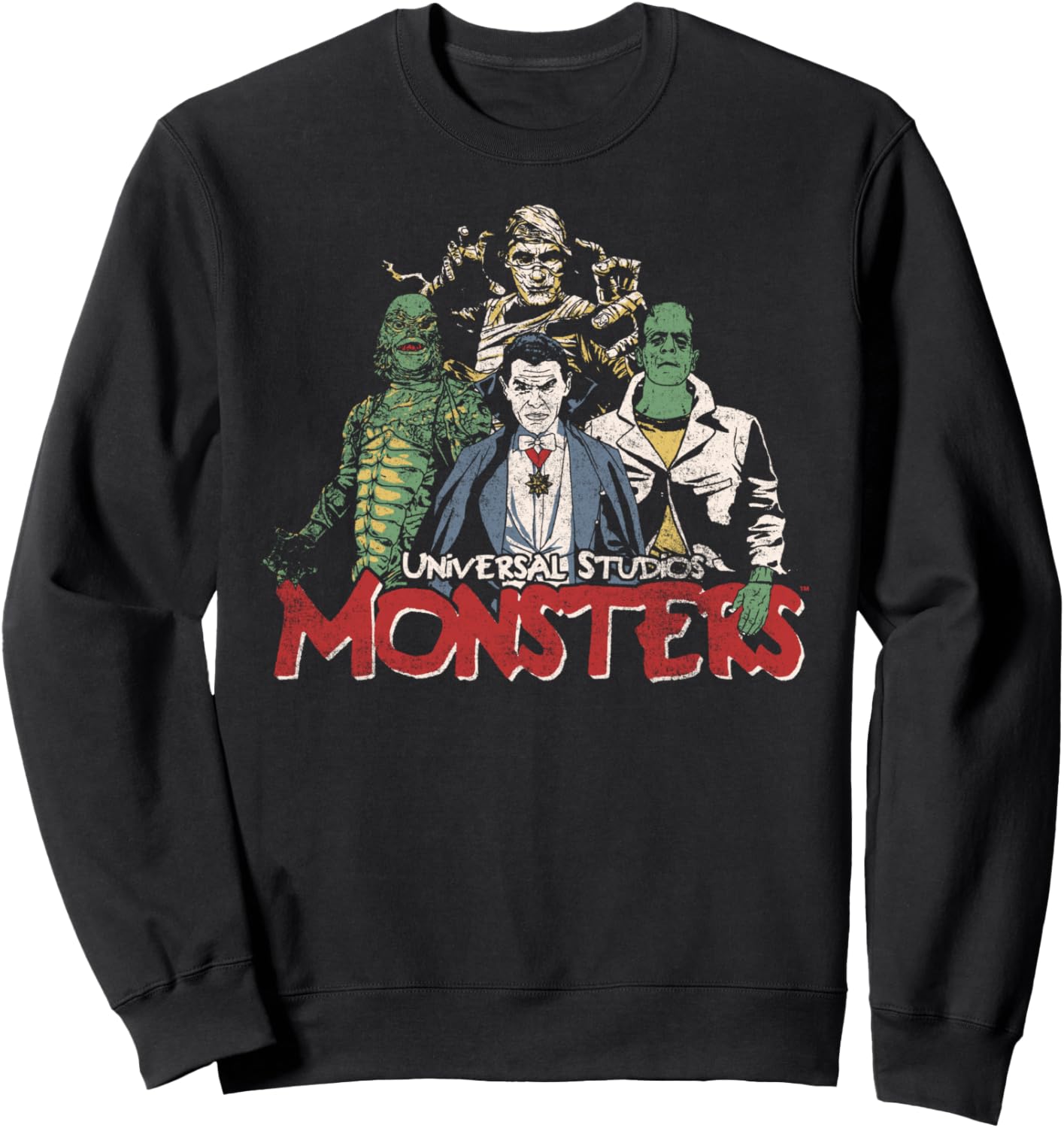 Universal Monsters Vintage Group Shot Sweatshirt