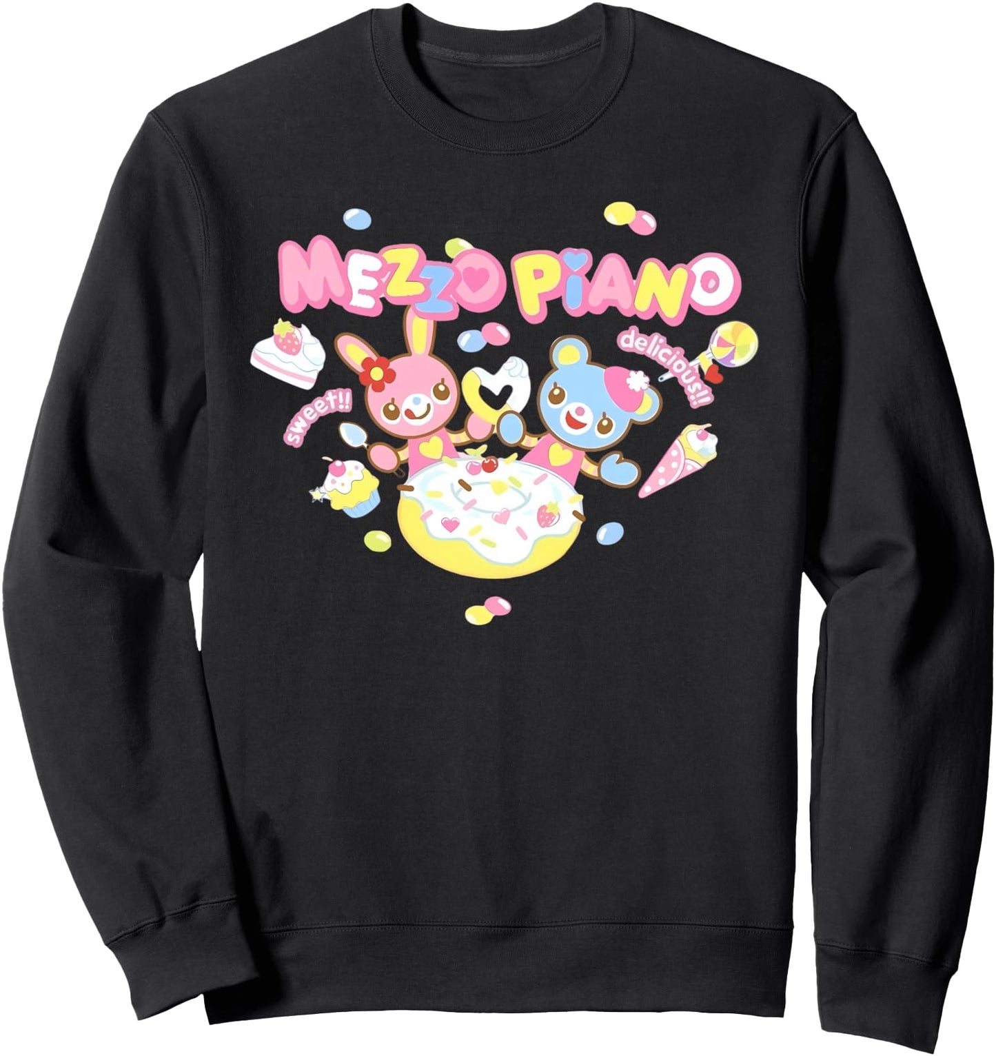 Mezzo Piano Kawaicore Cutecore Japanese Fashion Sweatshirt