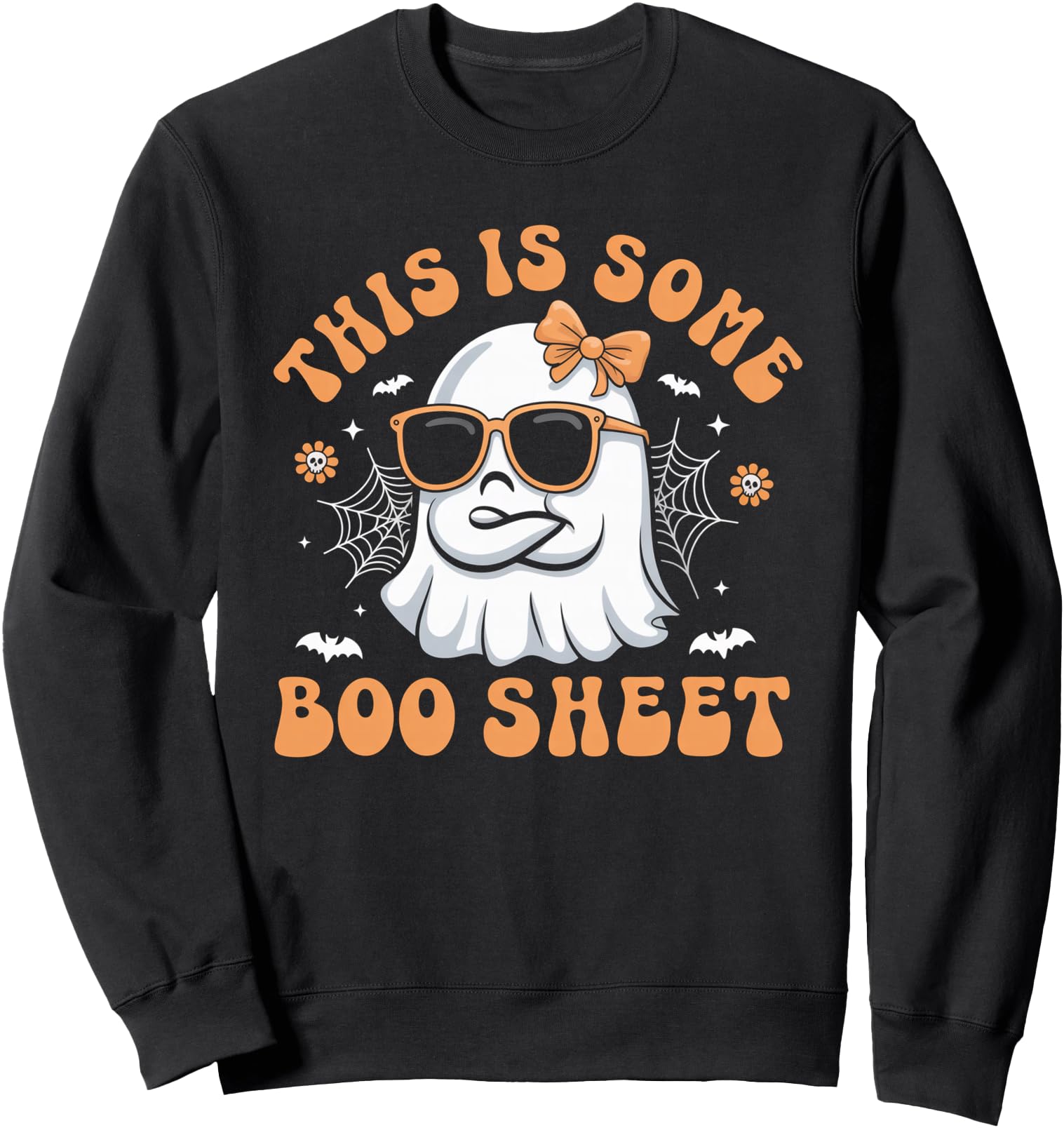 This Is Some Boo Sheet Womens Shirt Cute Ghost Halloween Sweatshirt