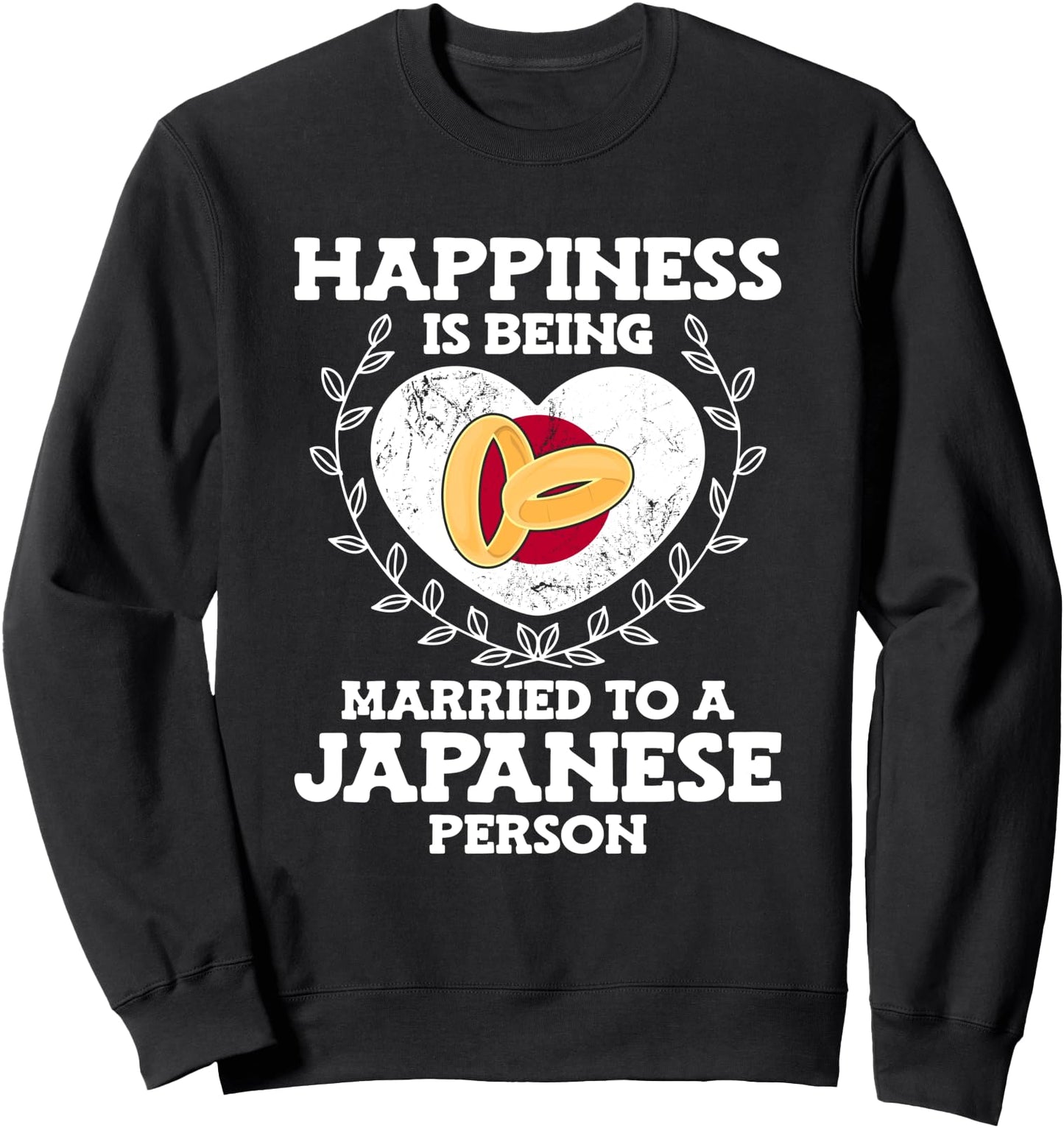 Marriage Anniversary Married To A Japanese Wife Husband Sweatshirt
