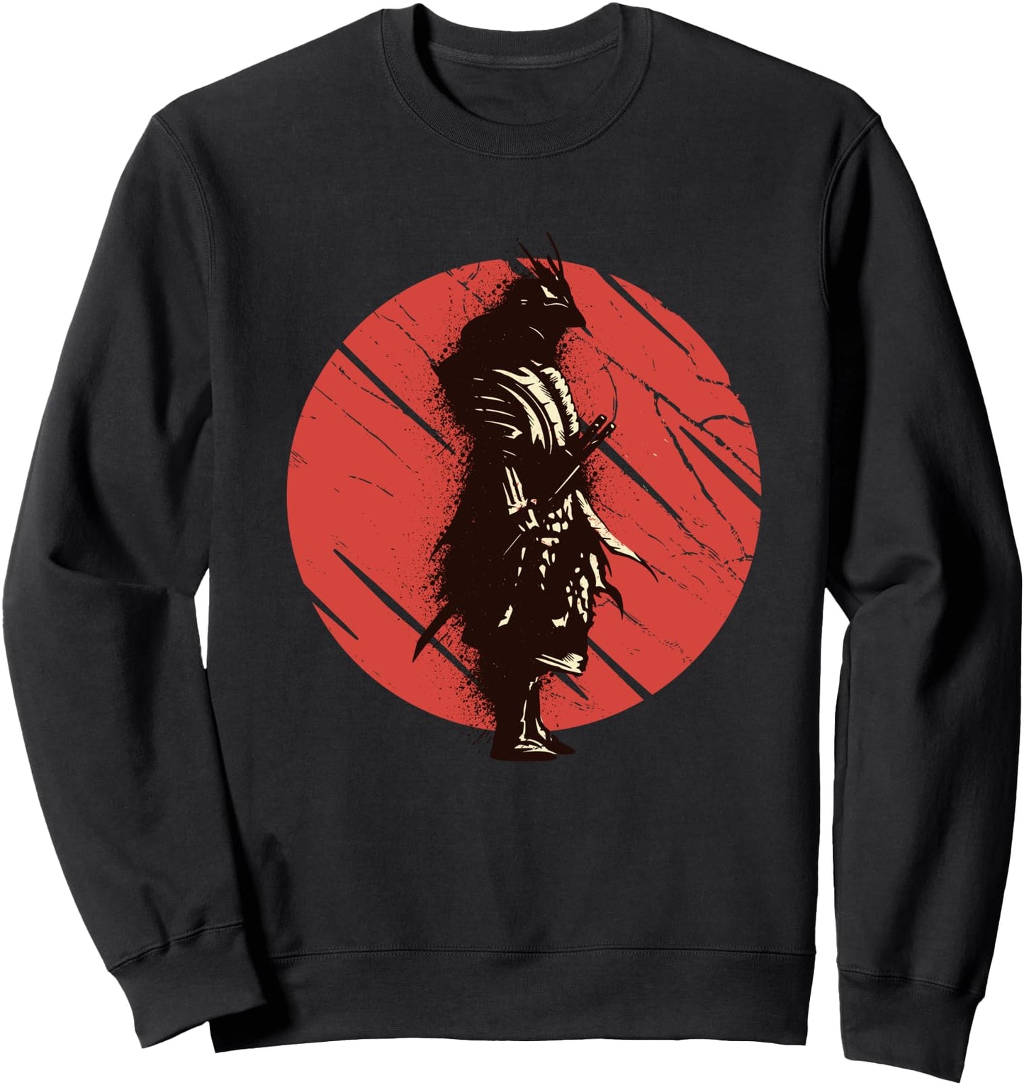 Samurai - Japanese warrior with sword and mask Sweatshirt