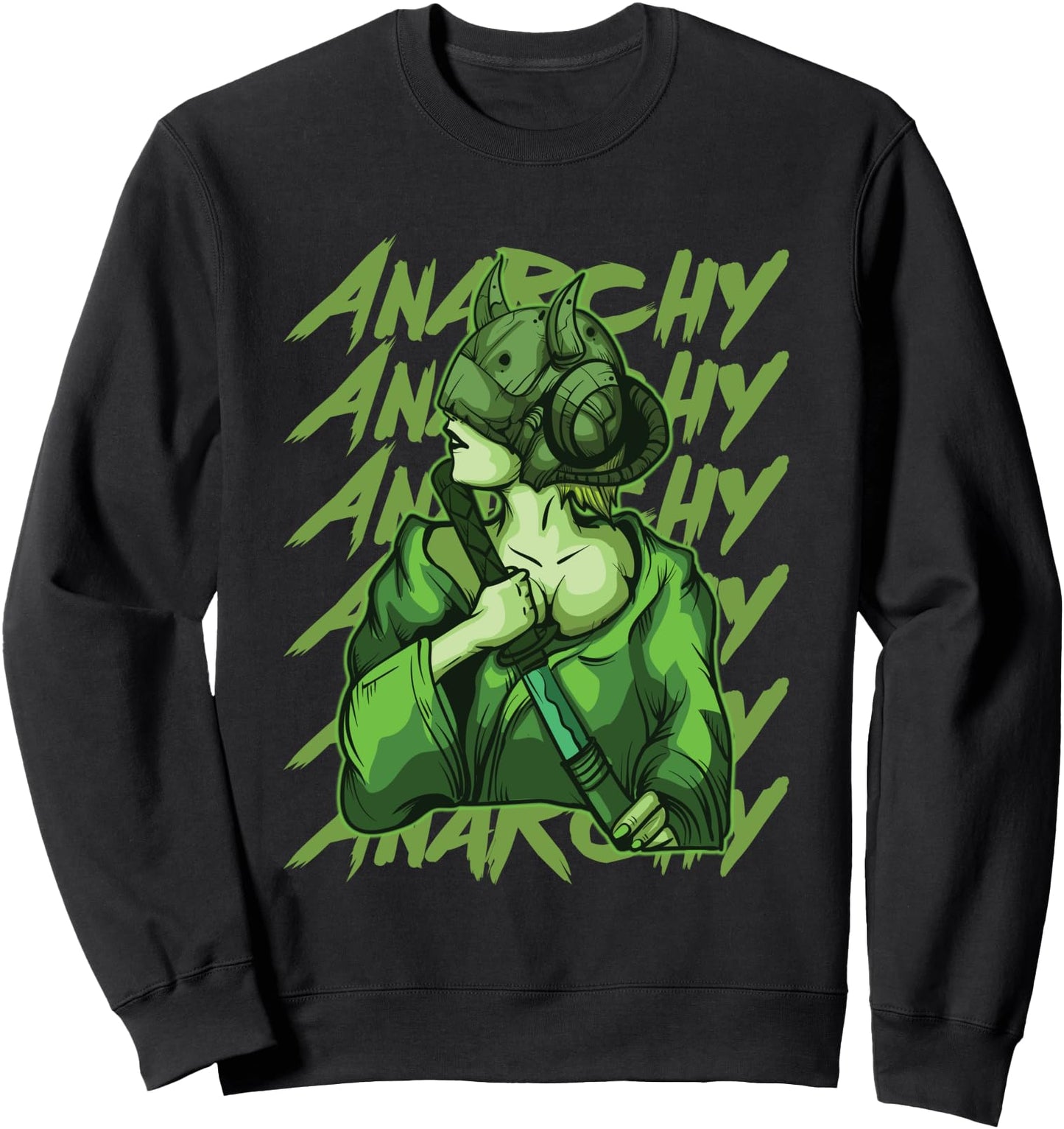 Bushido Warrior Anarchy Samurai Gift Japanese Samurai Sweatshirt