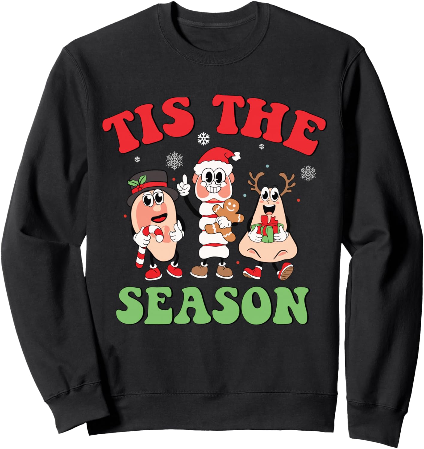 ENT Nurse Christmas for Ear Nose and Throat Doctor Holiday Sweatshirt