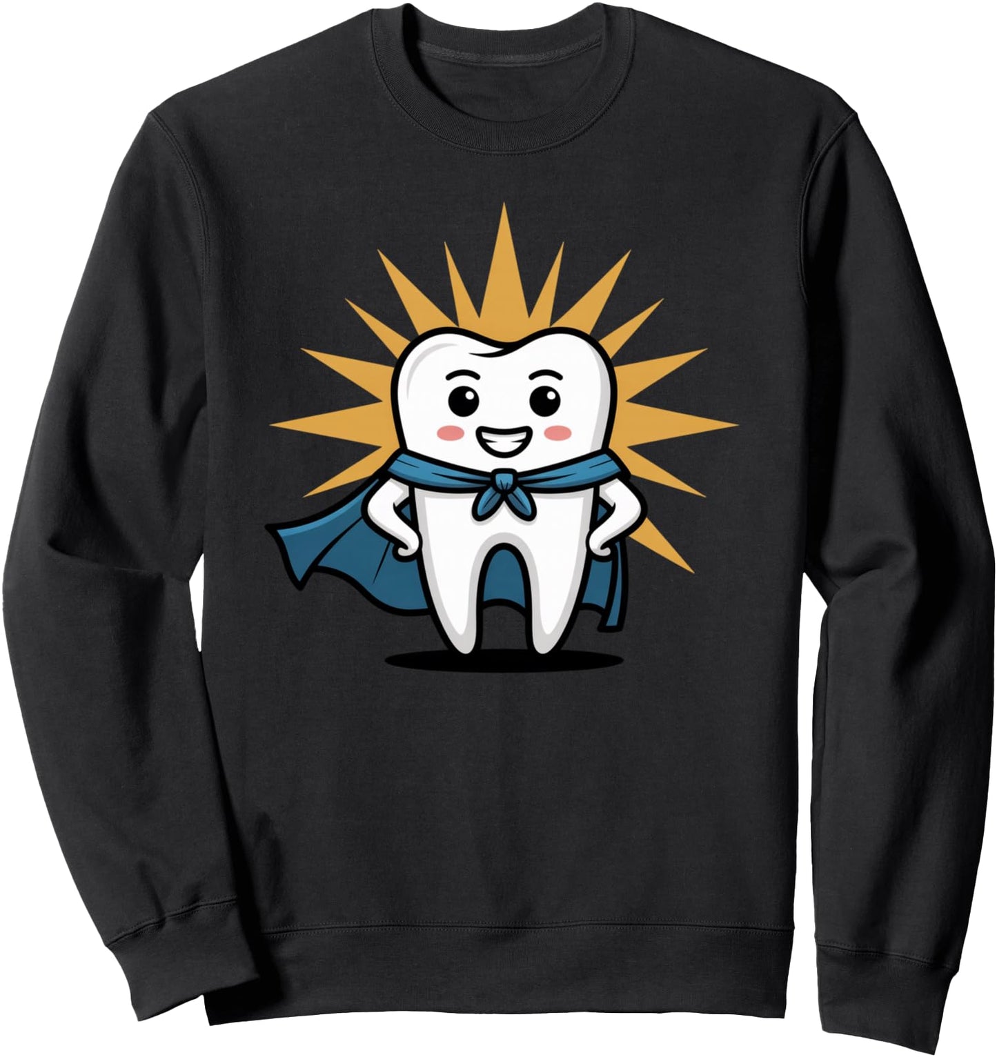 Super Smile Hero Brave Tooth Fairy Squad Character Sweatshirt