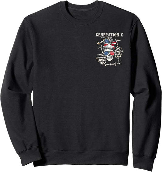 (2 SIDED) GEN X Don't Try To Figure Me Out I'm A Special Sweatshirt