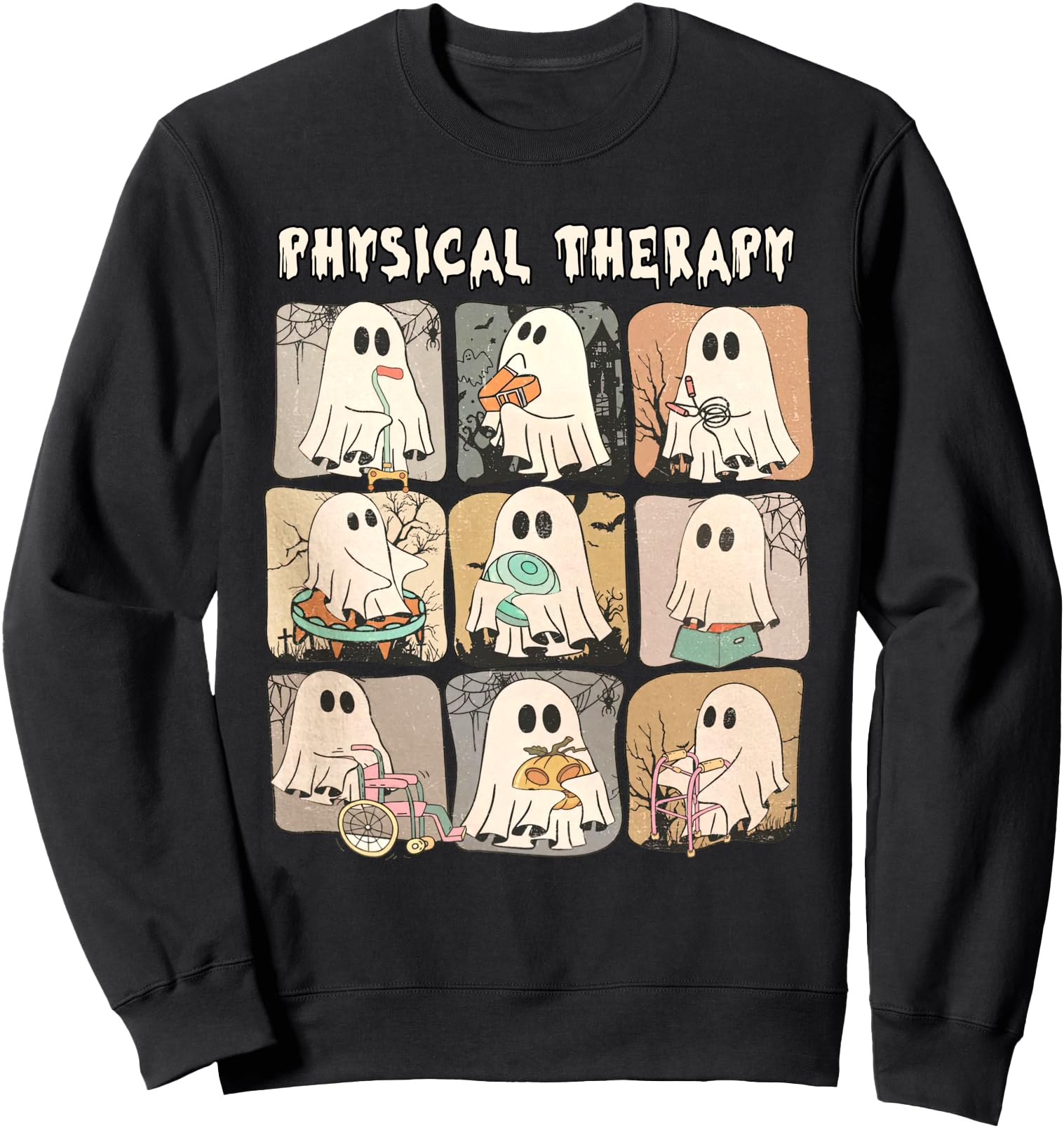 Physical Therapy Halloween, Physical Therapist Assistant Sweatshirt